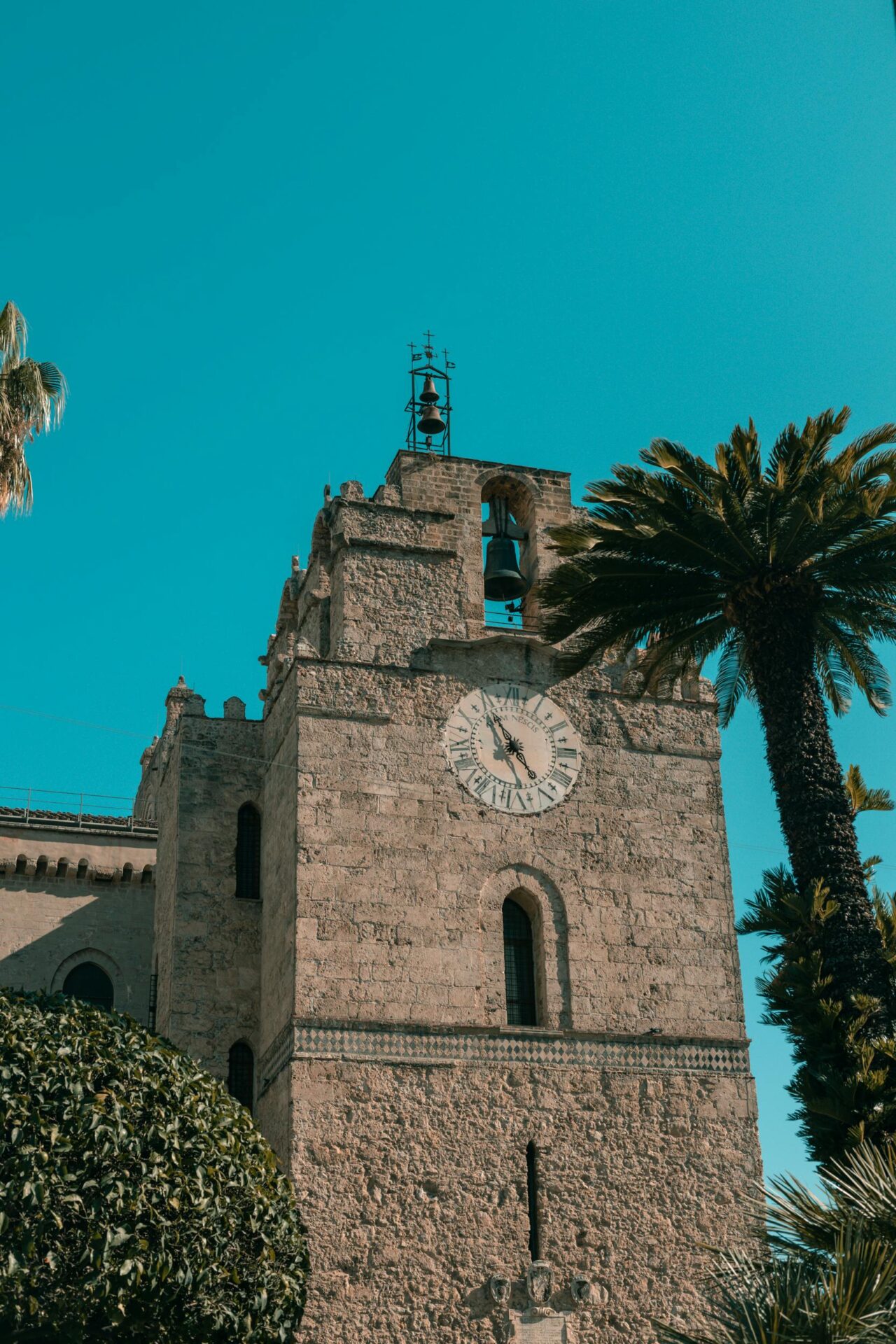 Monreale Cathedral in Sicily, a Norman architectural masterpiece with a richly detailed facade