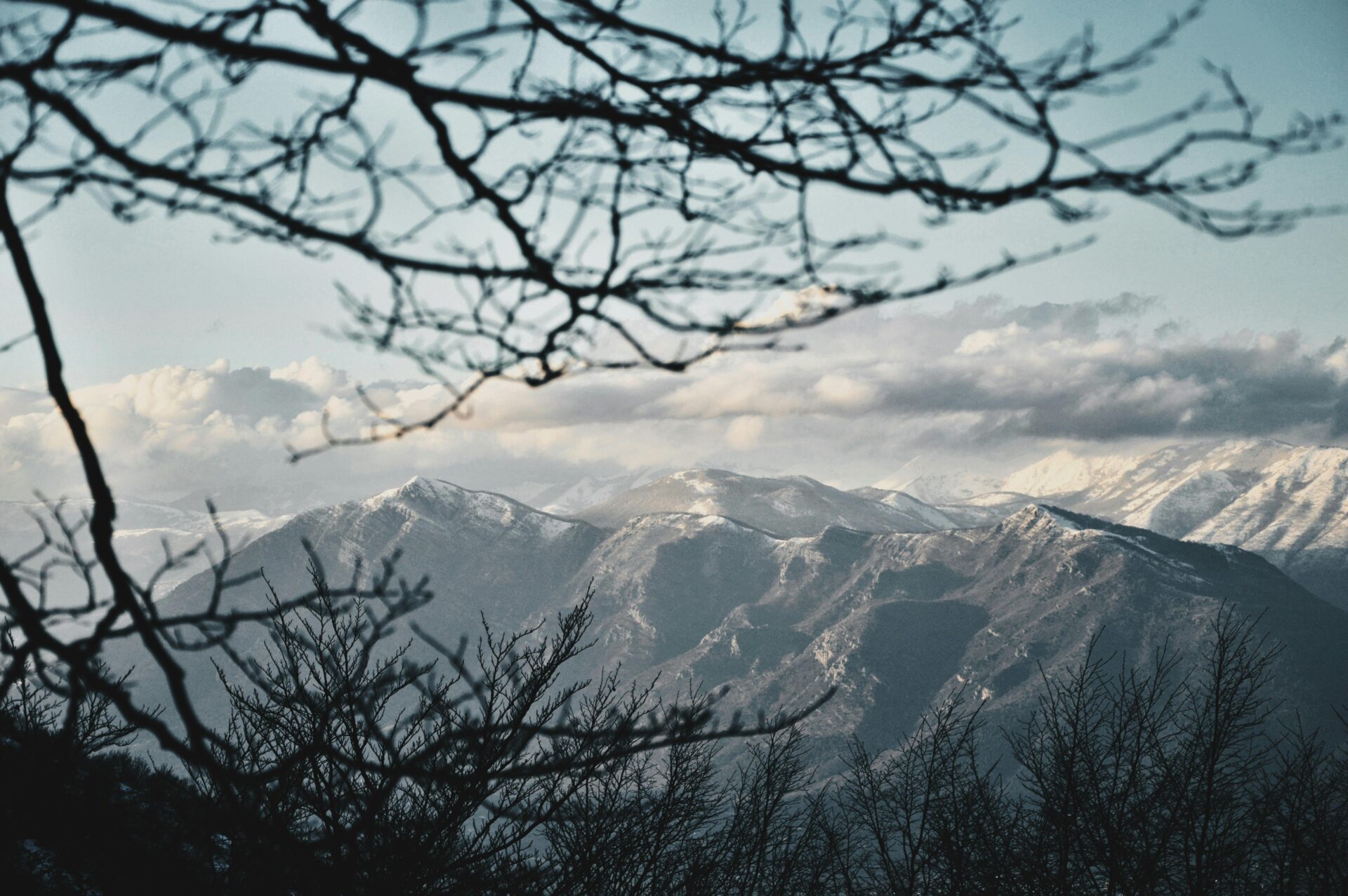 Mountain range in Campania, Italy