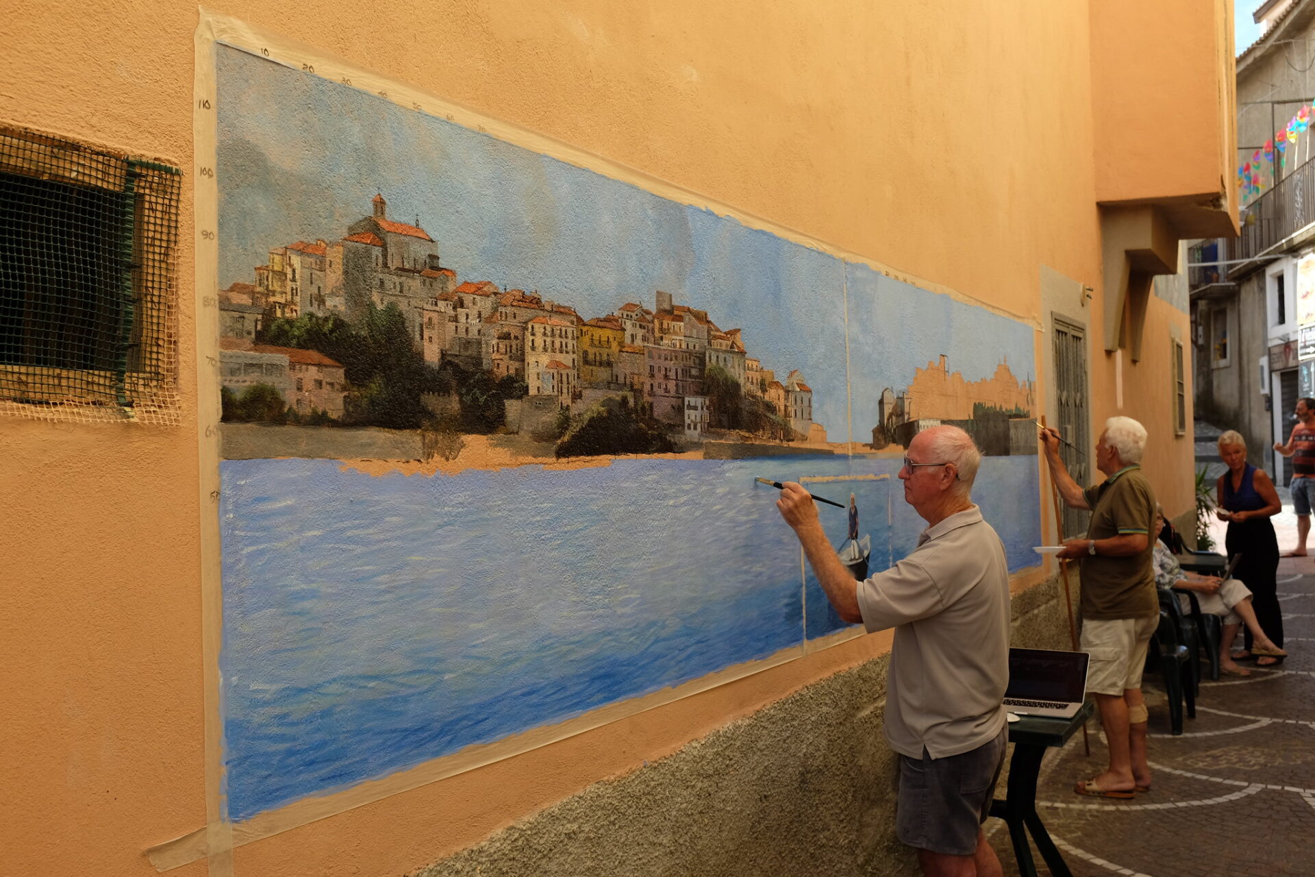 Mural painting in Diamante
