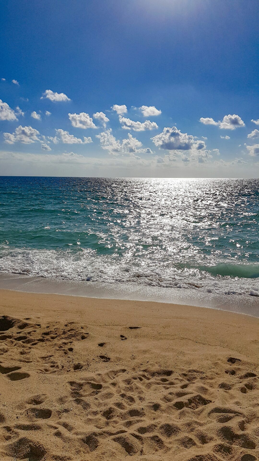 Peaceful Nicotera Beach in southern Italy