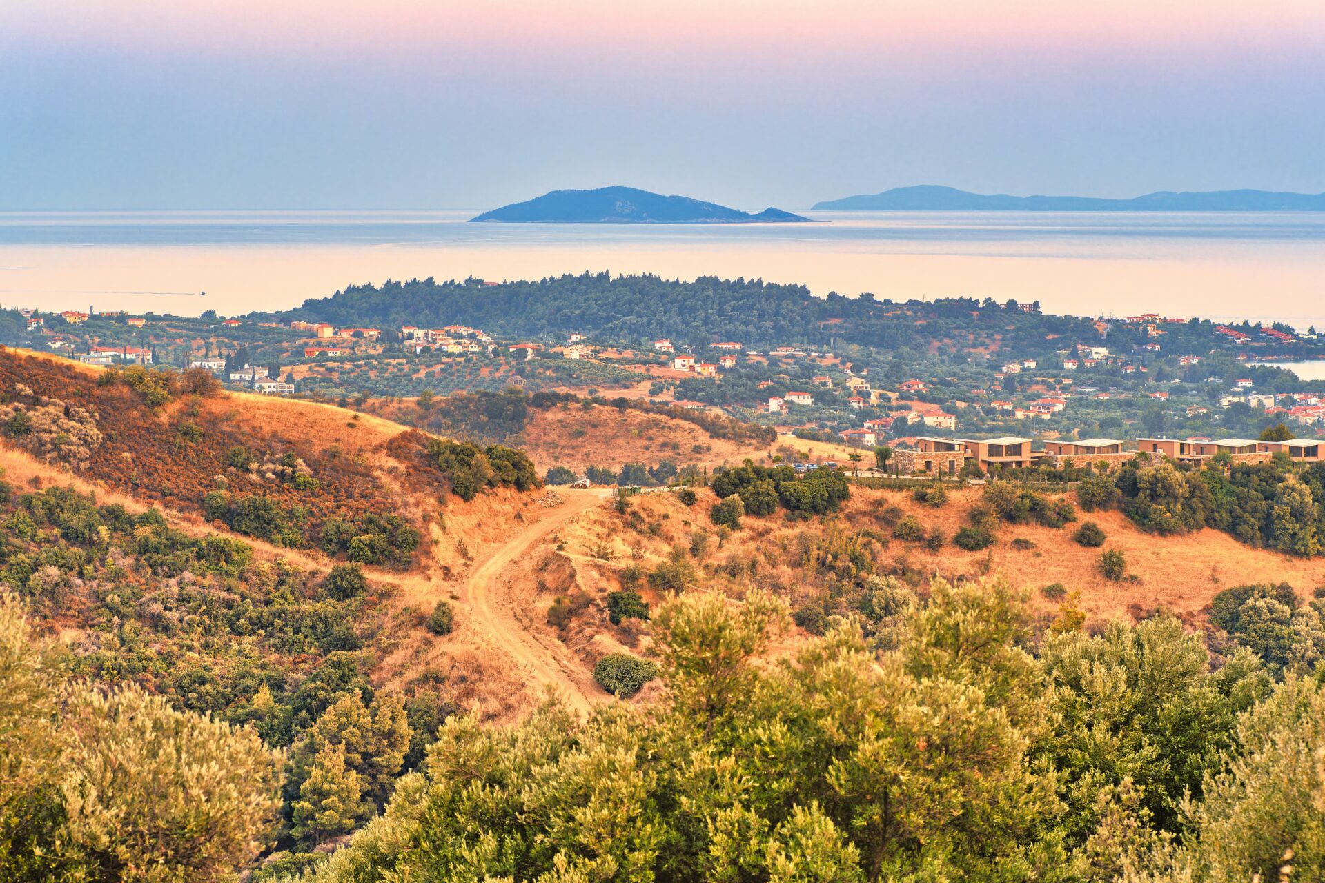 Scenic view of Nikiti, Greece