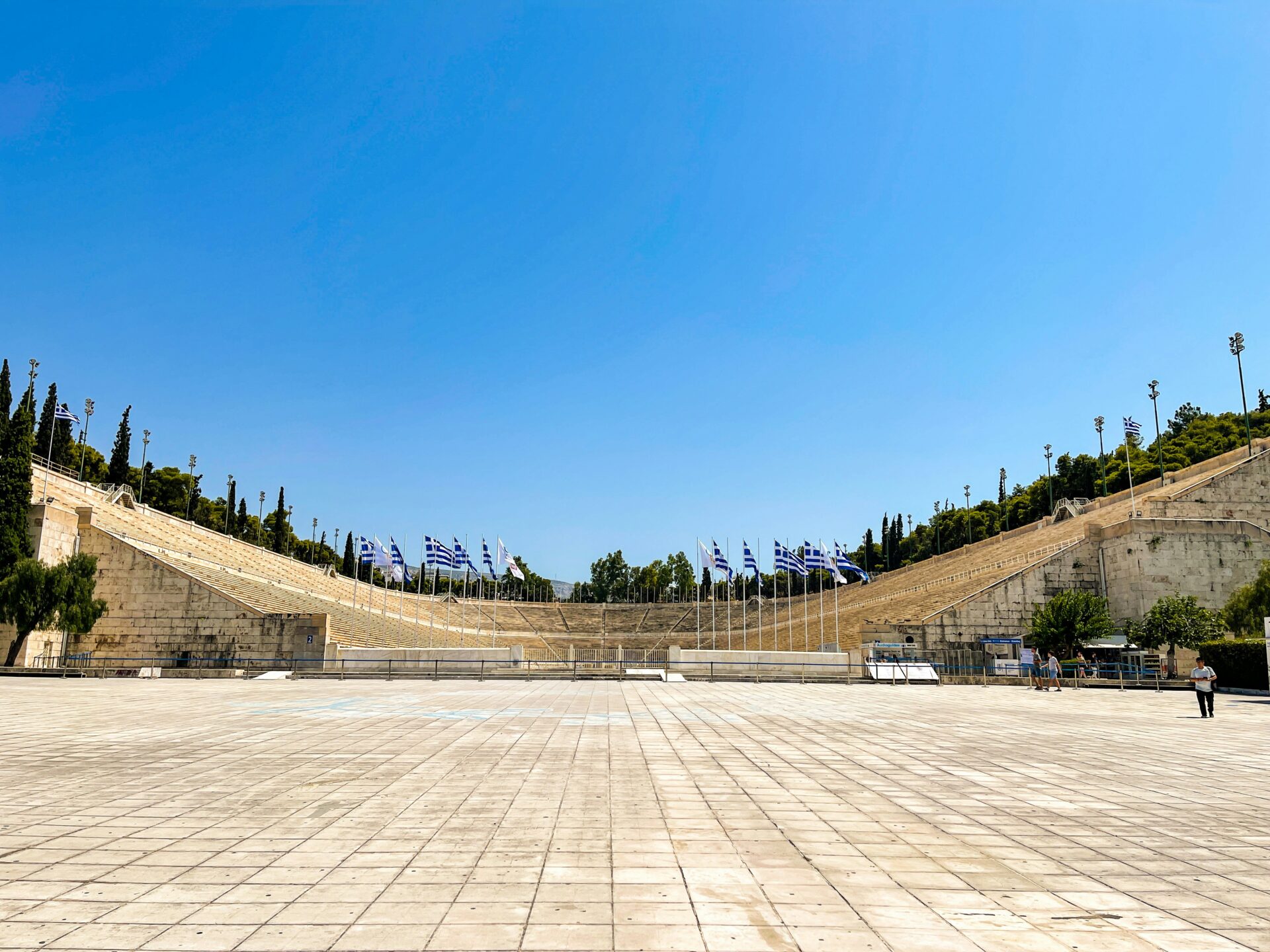 Panathenaic Stadium - marbled grounds