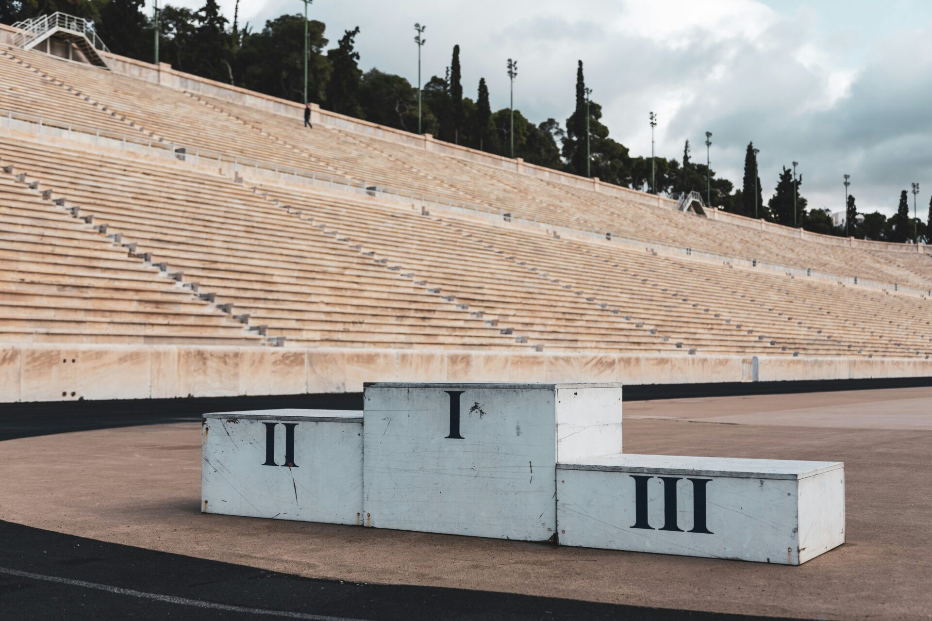 Panathenaic Stadium podium
