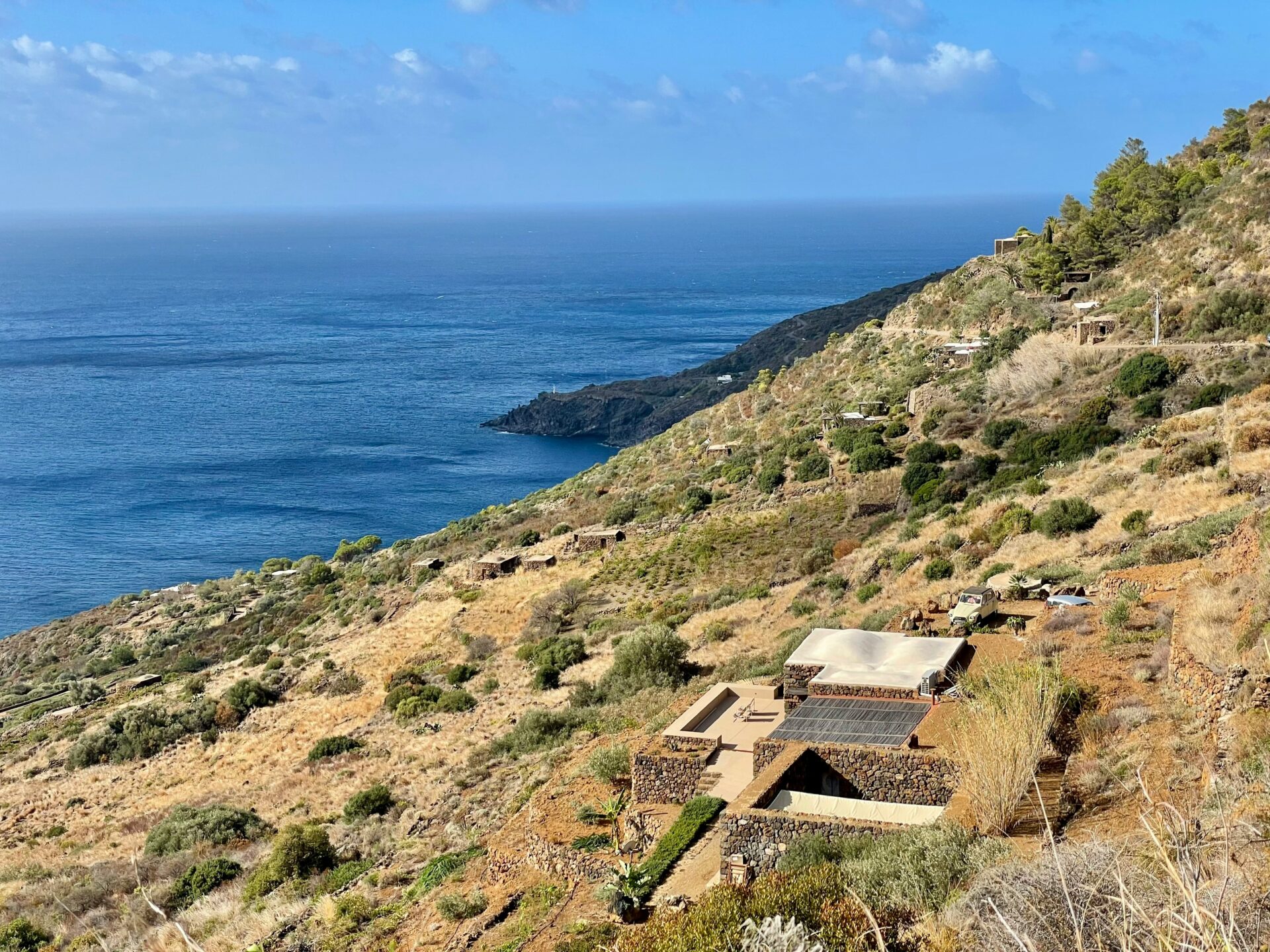 Historic dammuso dwelling in Pantelleria