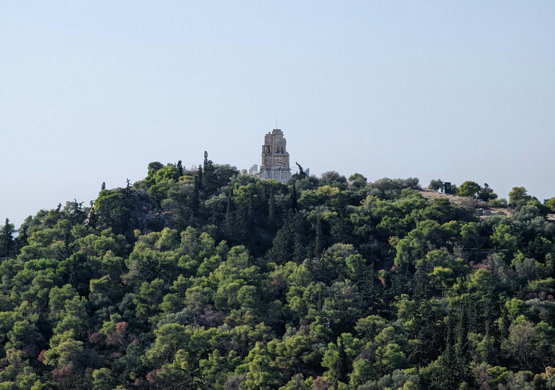 Philopappos hill or Philopappos monument - Athens, Greece
