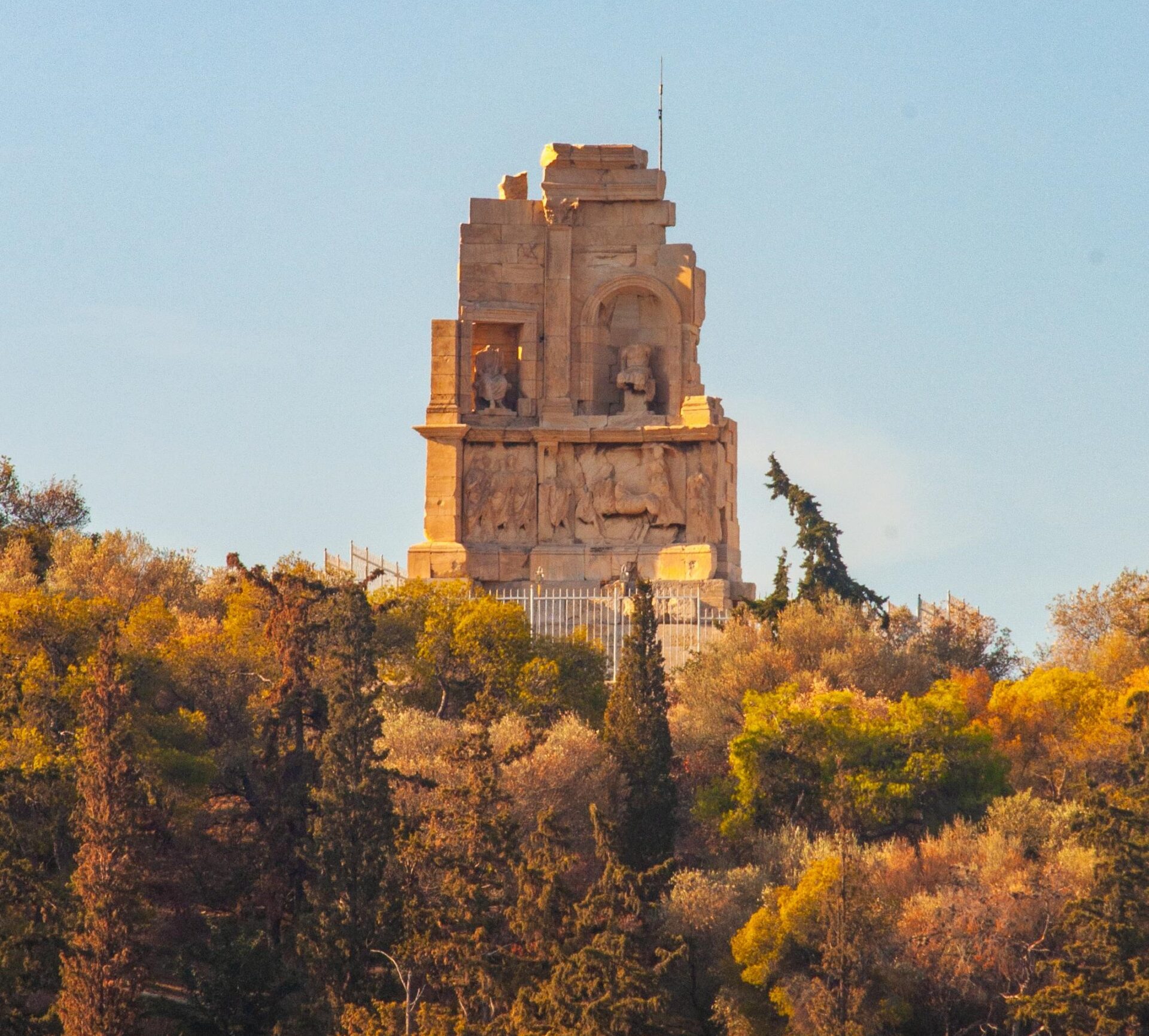 Philopappos Monument in Athens