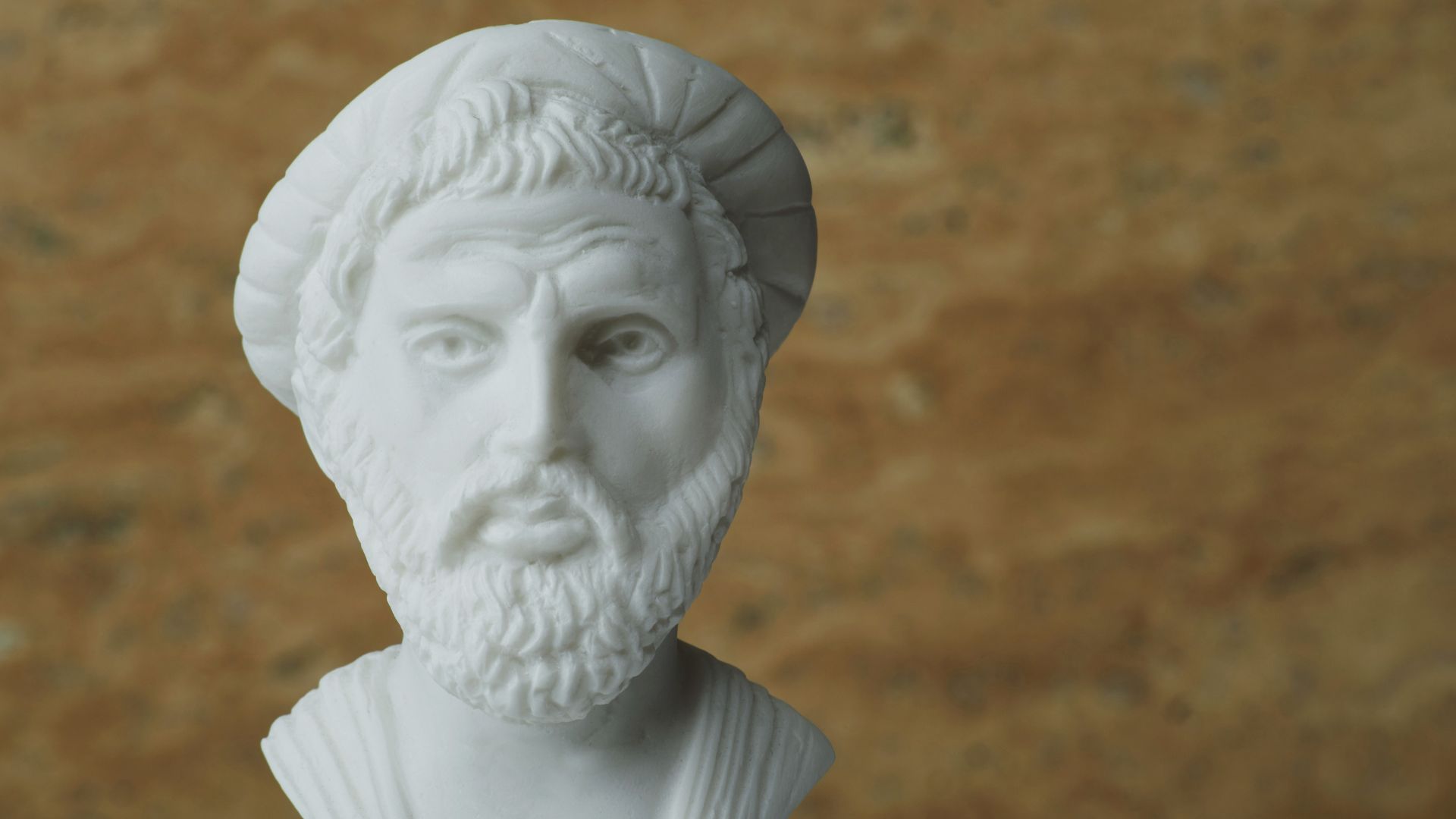 Statue of Pythagoras.
