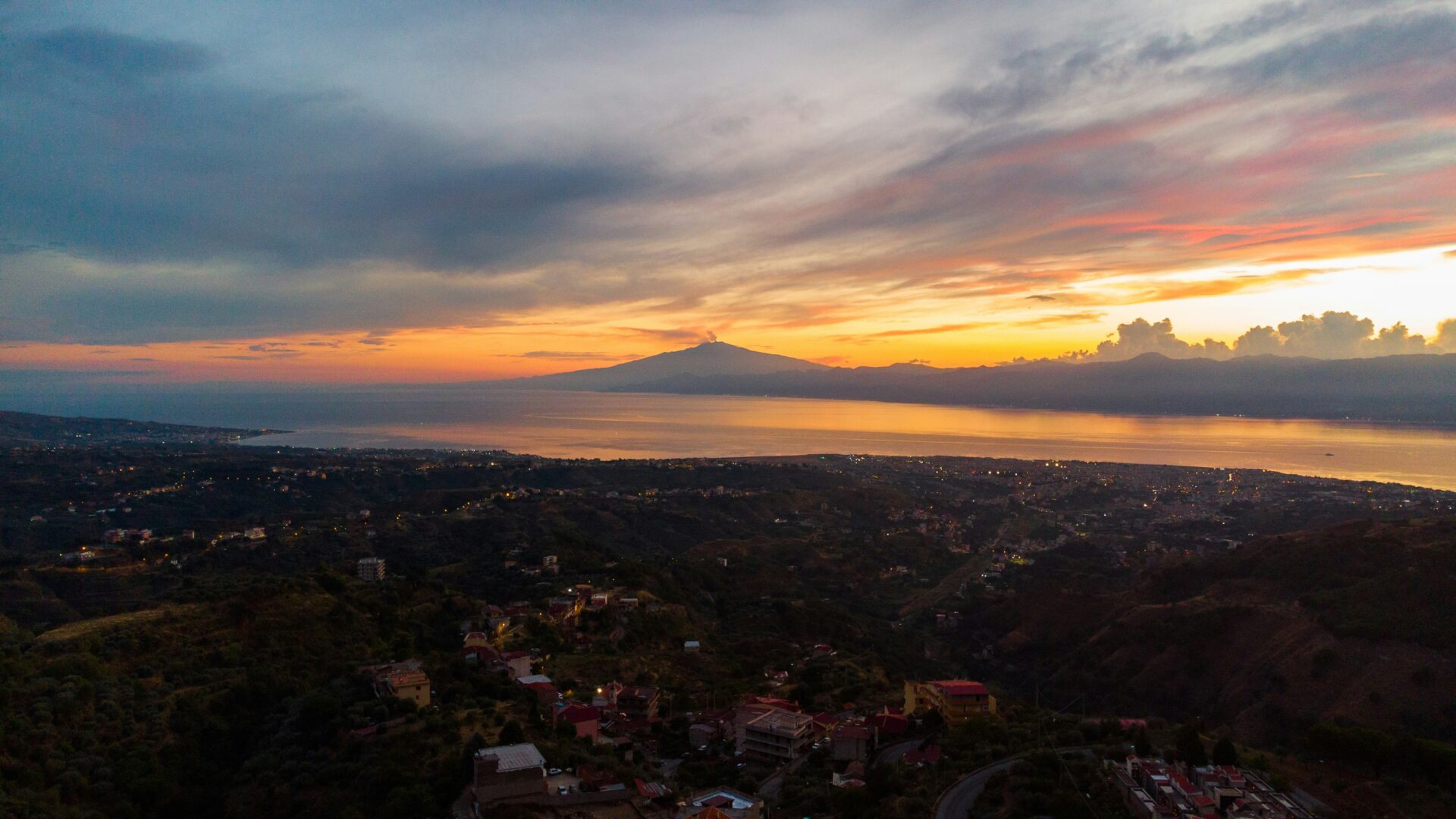 A picturesque mountain village in Calabria