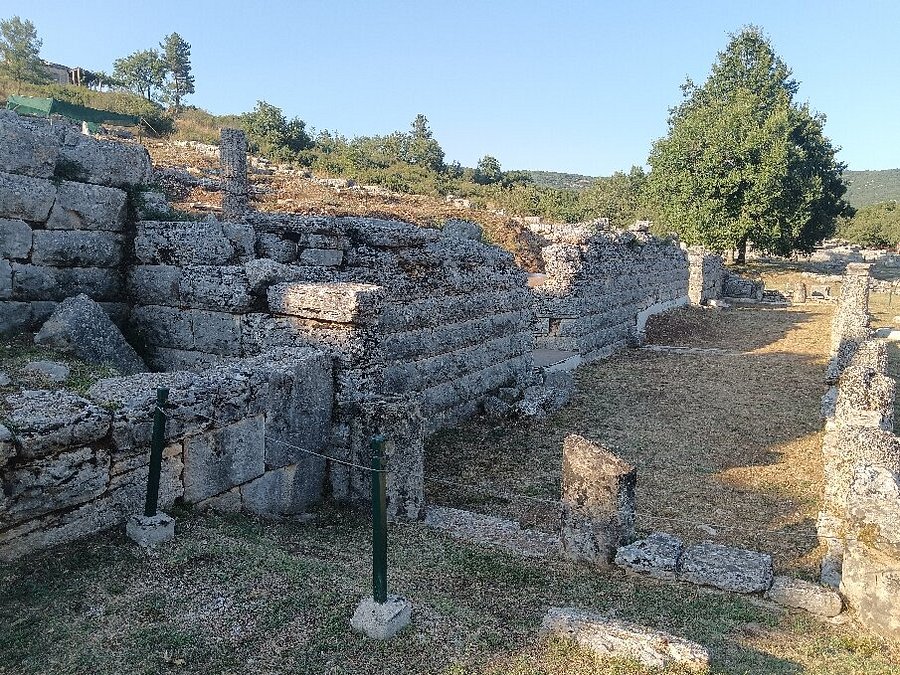 Remains of the Dodona Oracle Temple
