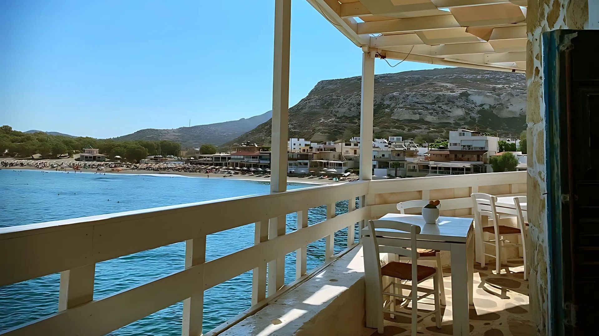 View from Scala Fish Tavern.