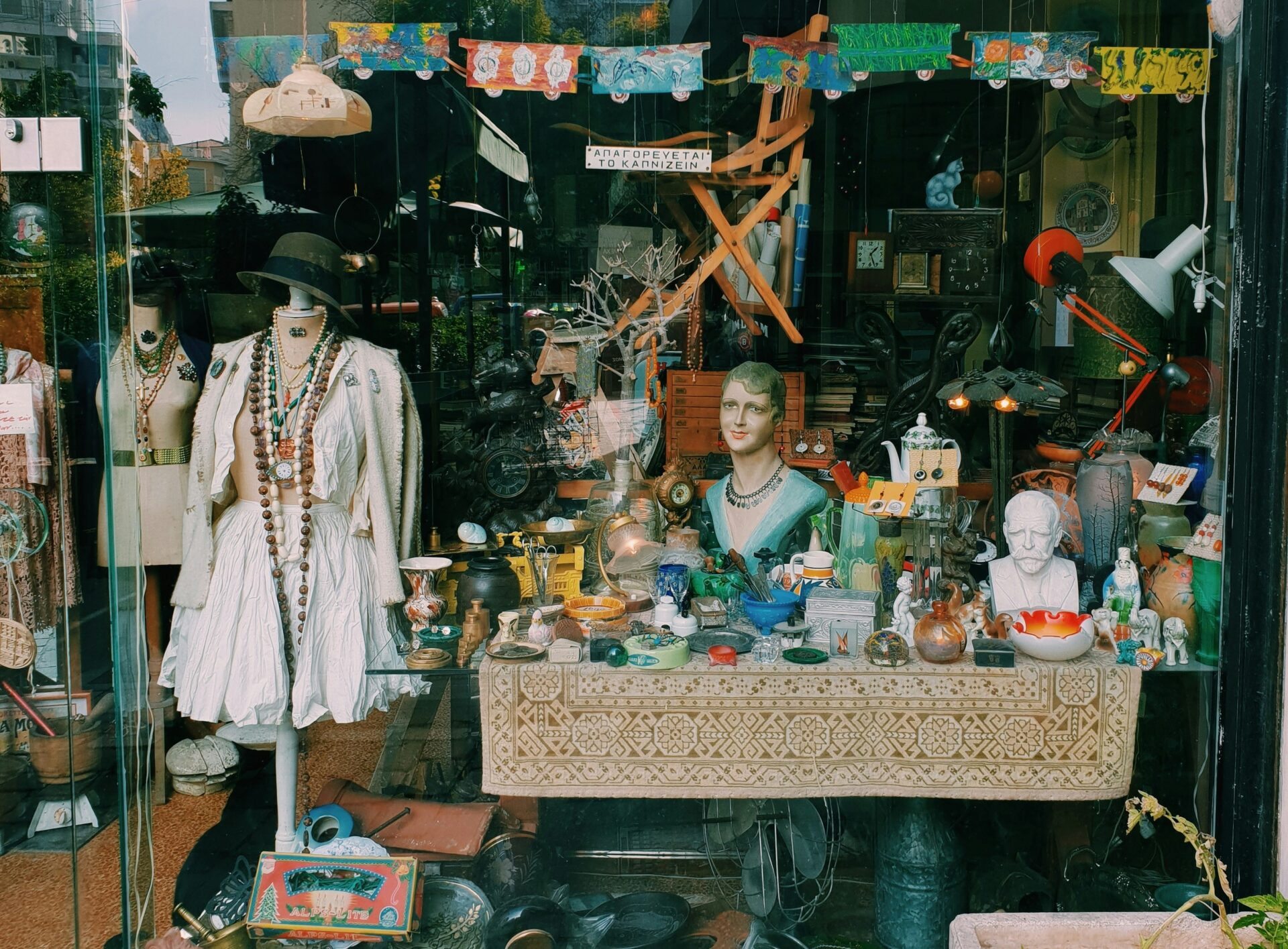 Souvenir shop at Plaka - Athens, Greece