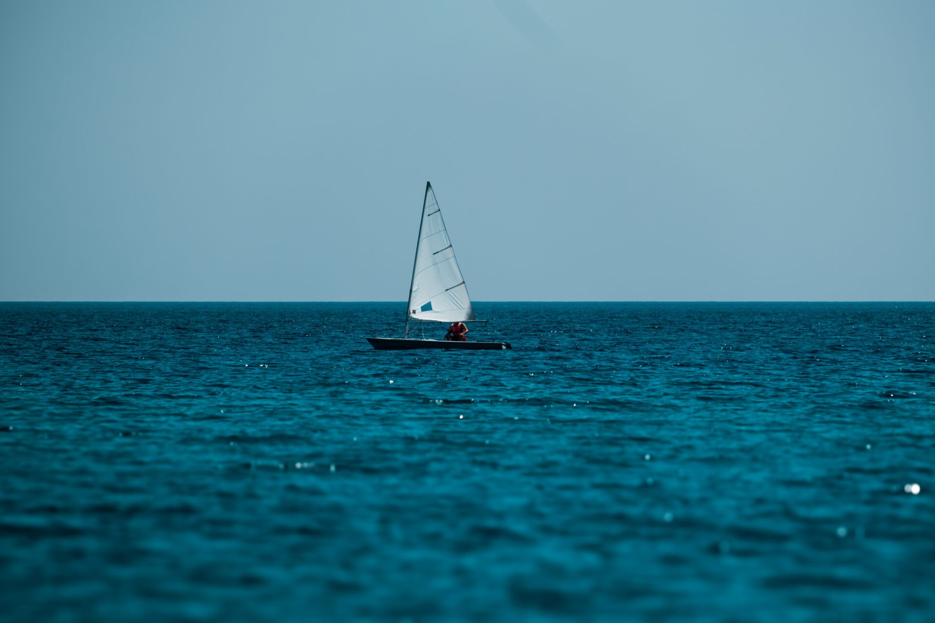 Soverato’s pristine shoreline with vivid blue and green hues in the water