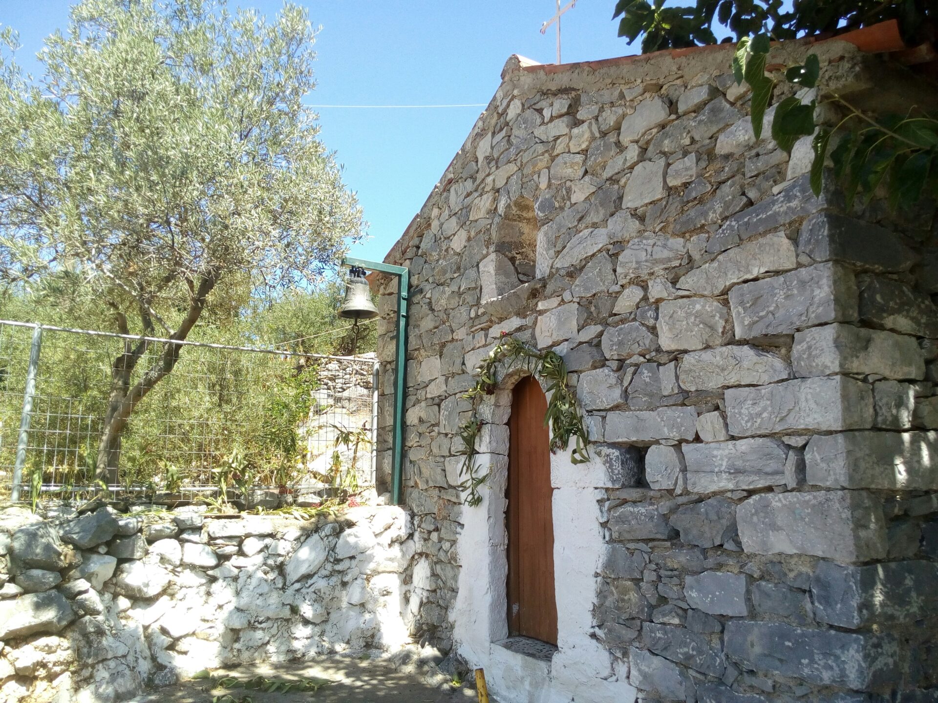 An ancient stone house in Mani