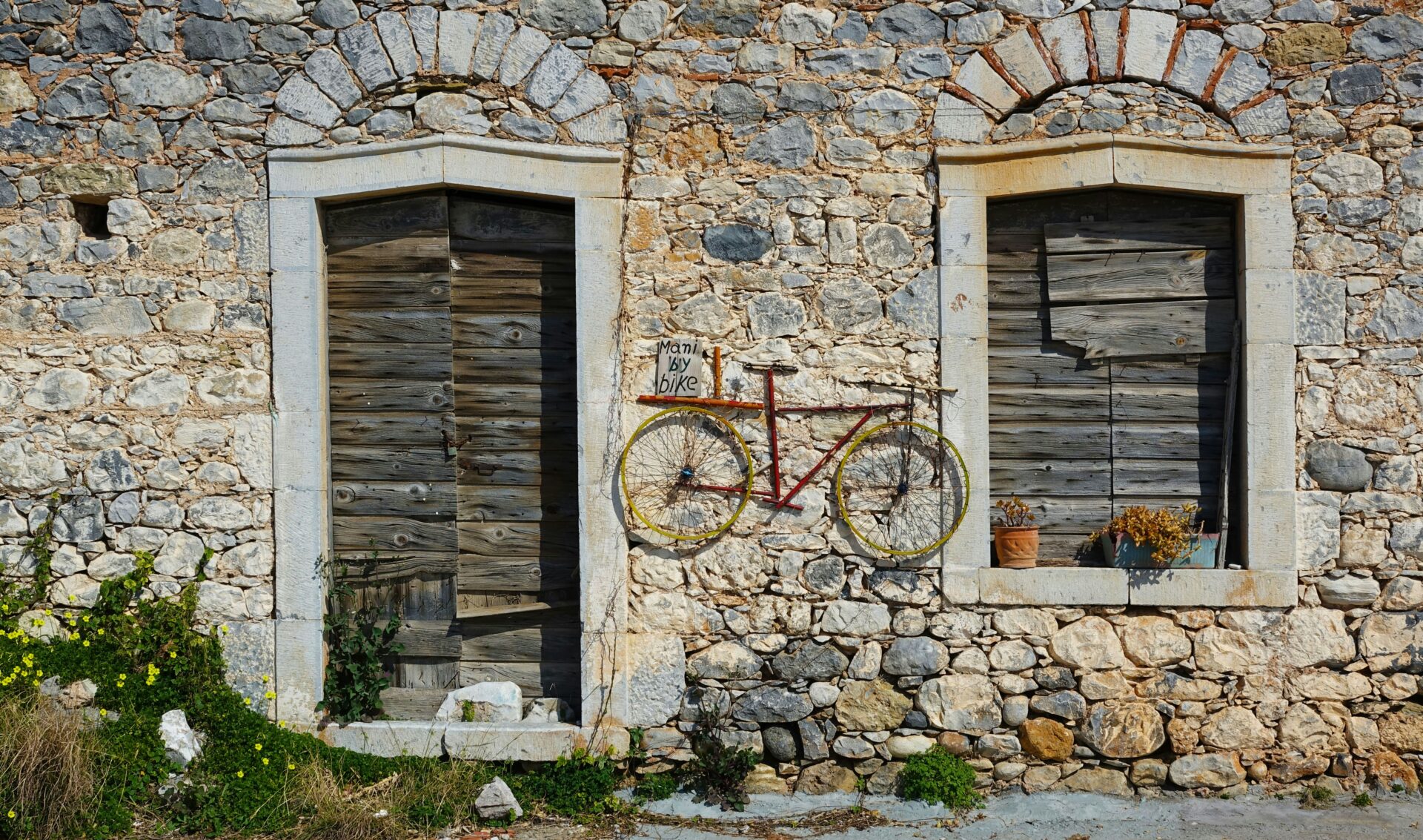 A traditional stone house in the Mani Peninsula
