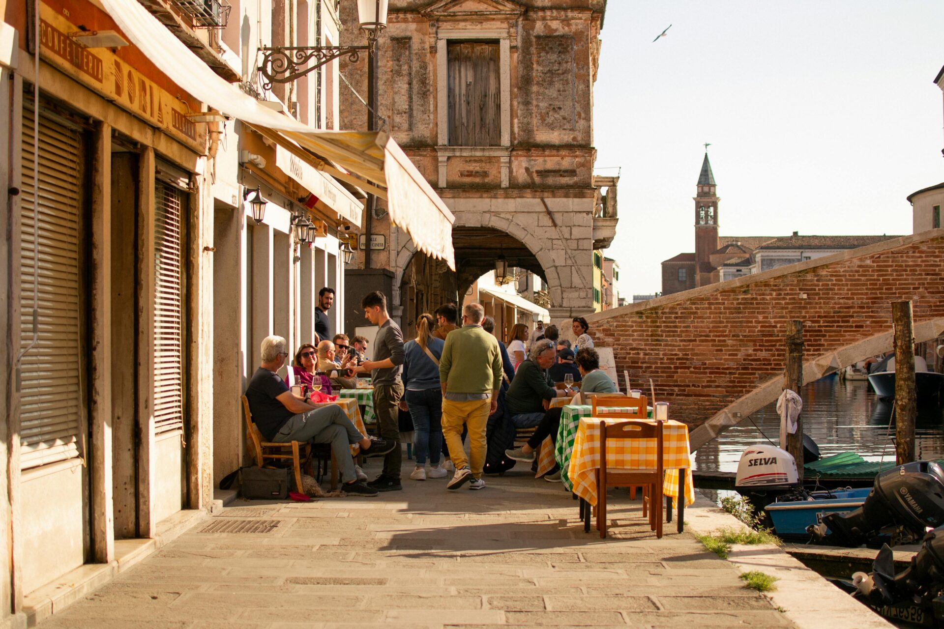 Street Café in Italy