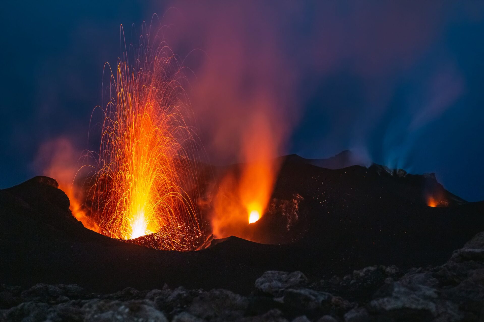 Stromboli eruption