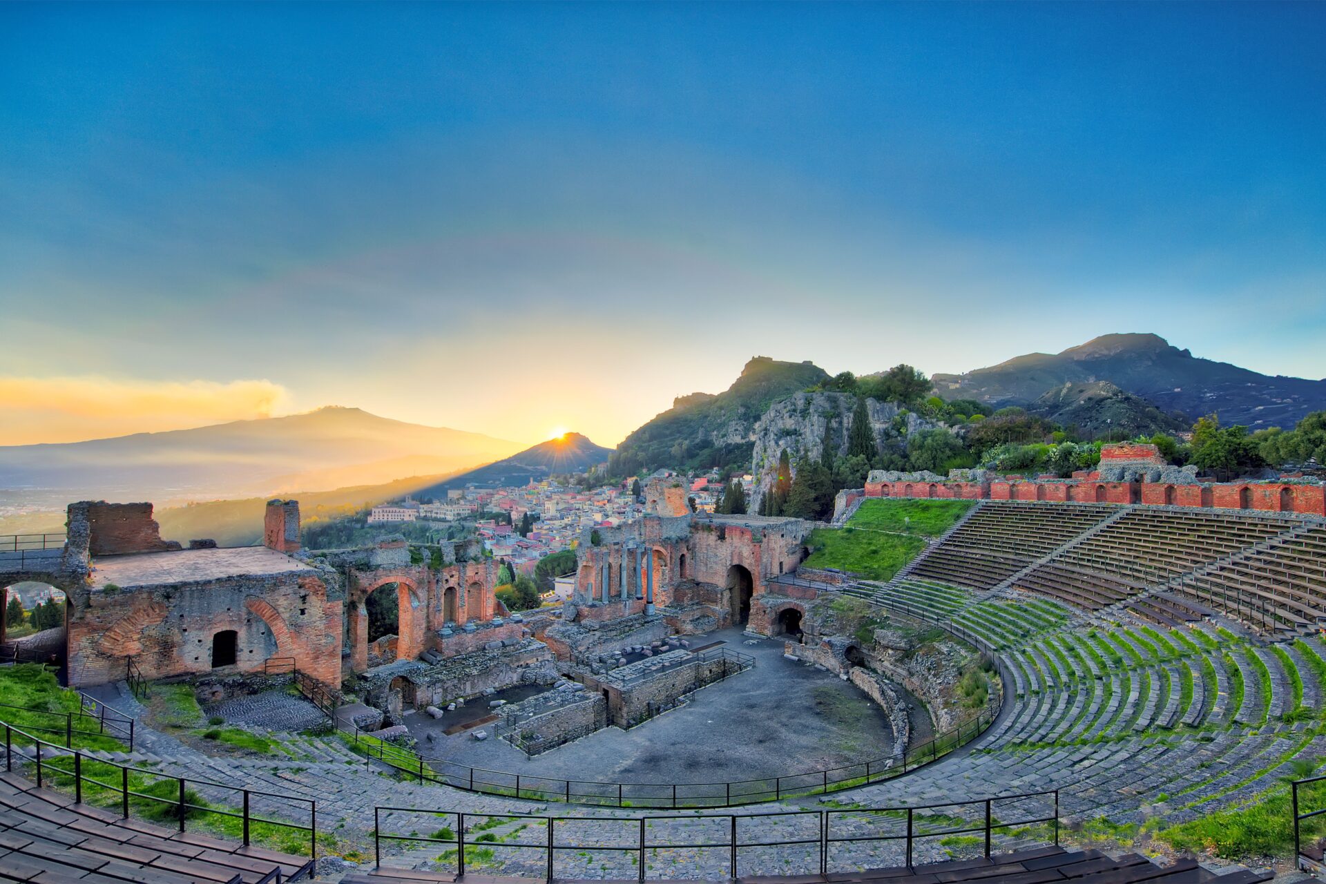 Taormina's ancient Greek theatre