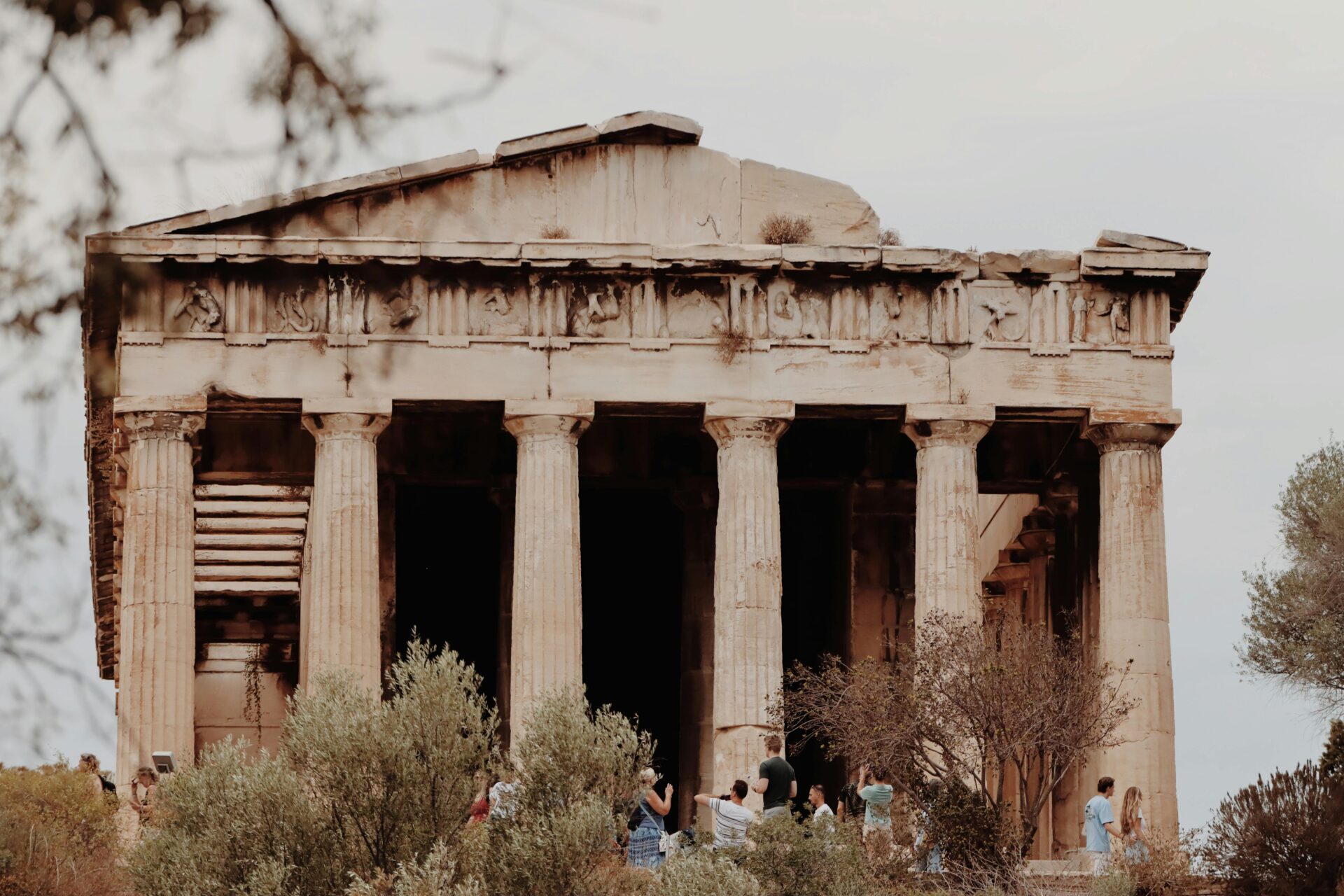 Temple Hephaestus in Athens