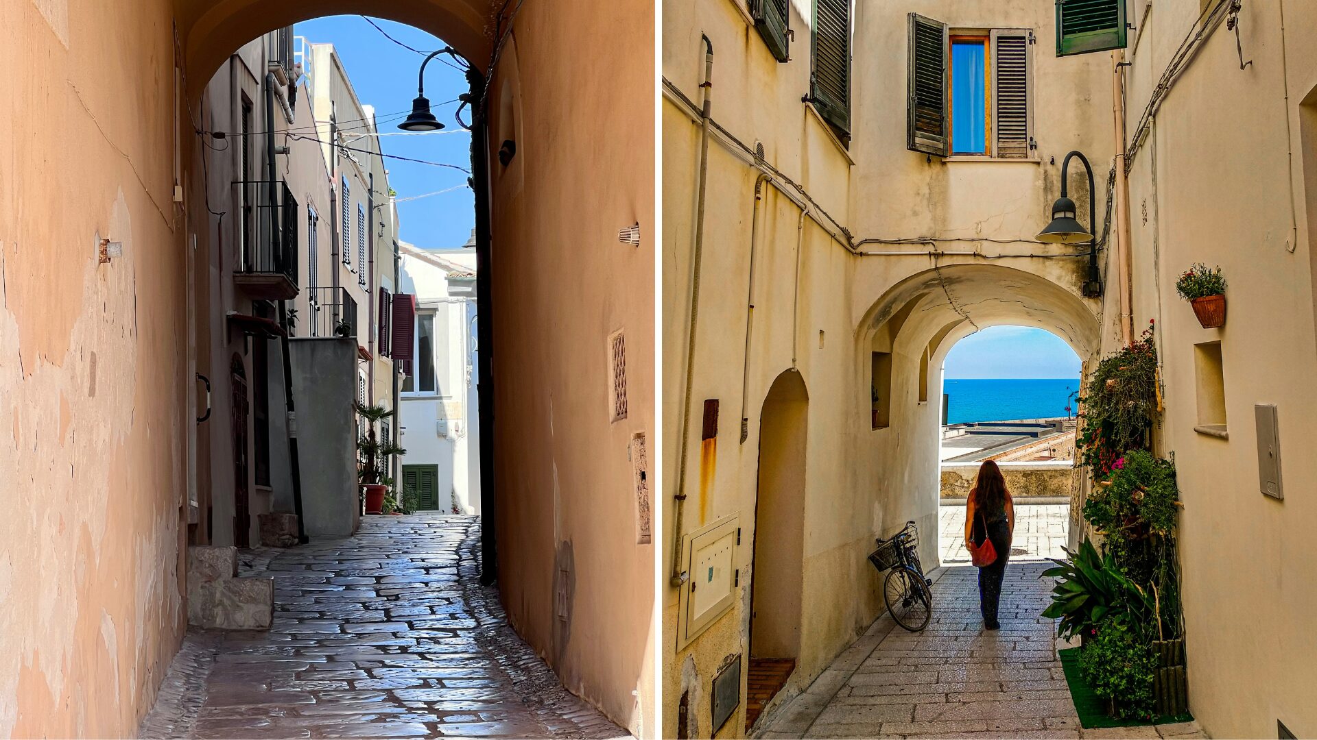 Termoli Old Town - Narrow alley of a village