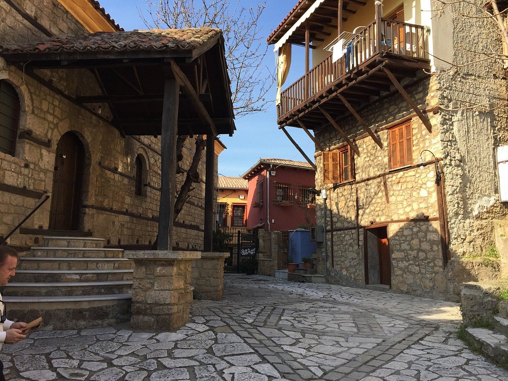 A historic Jewish synagogue in Veroia, Greece