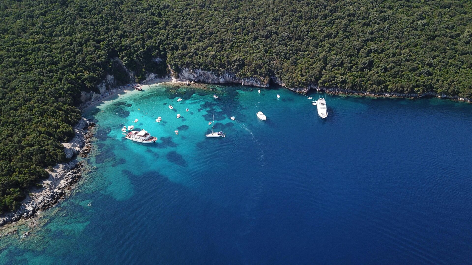 Stunning View of Thesprotia Harbor