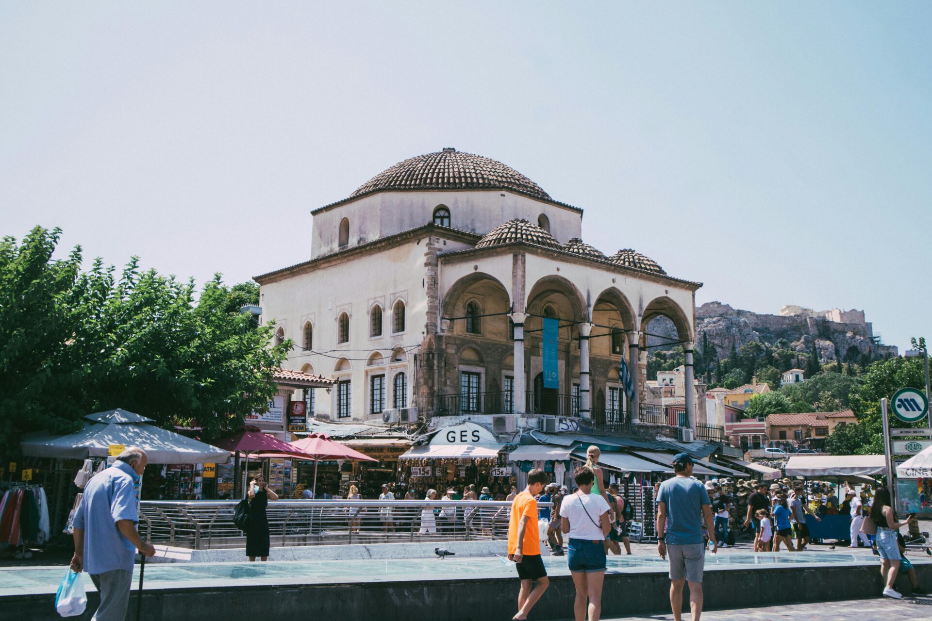 Tzistarakis Mosque - landmark in Athens