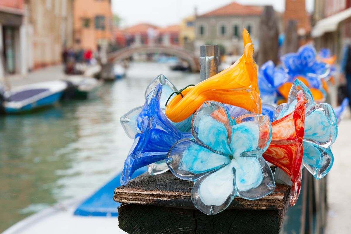 Colorful Murano Glass.