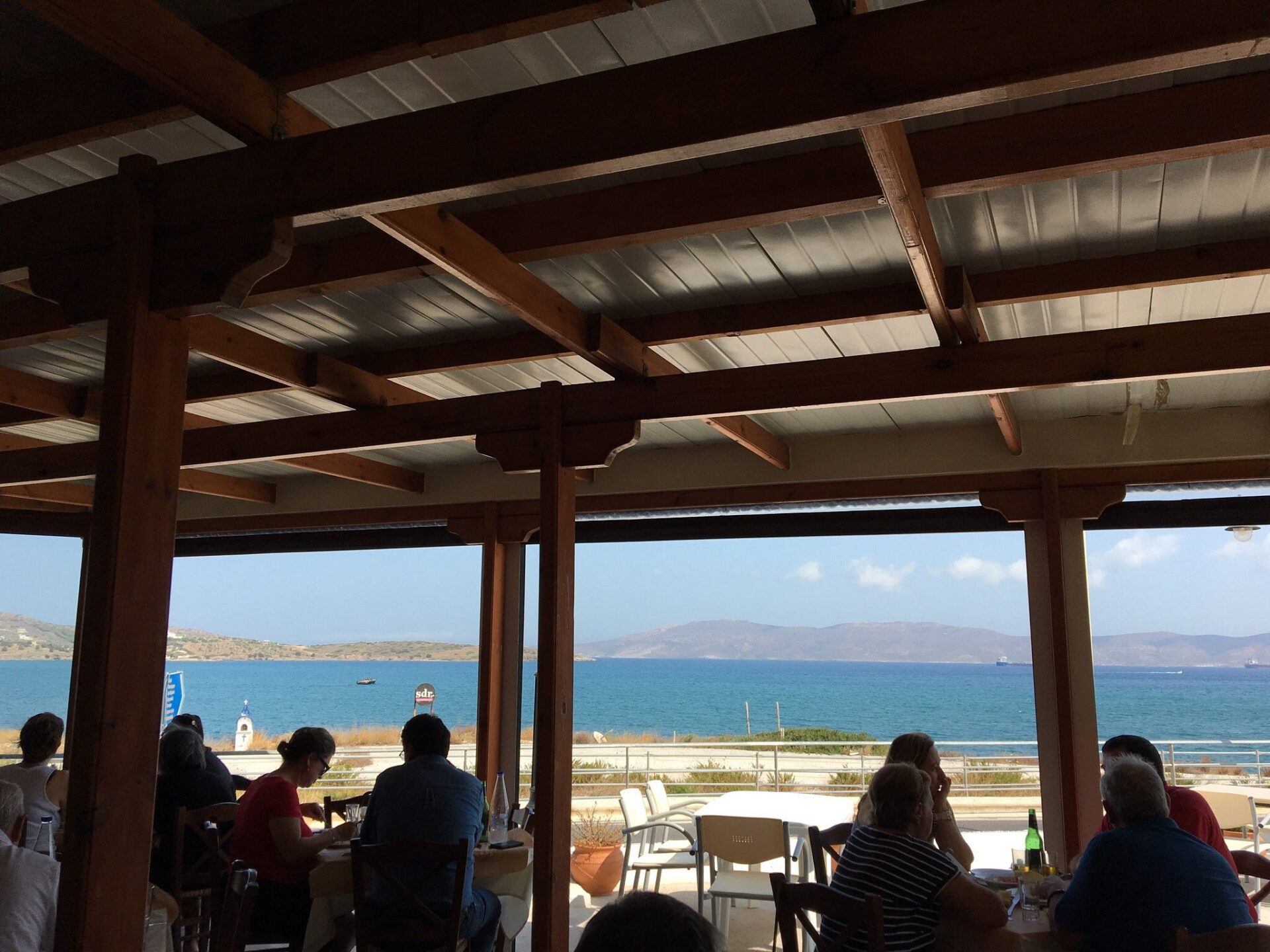 Waterfront Tavernas Lavrio Greece