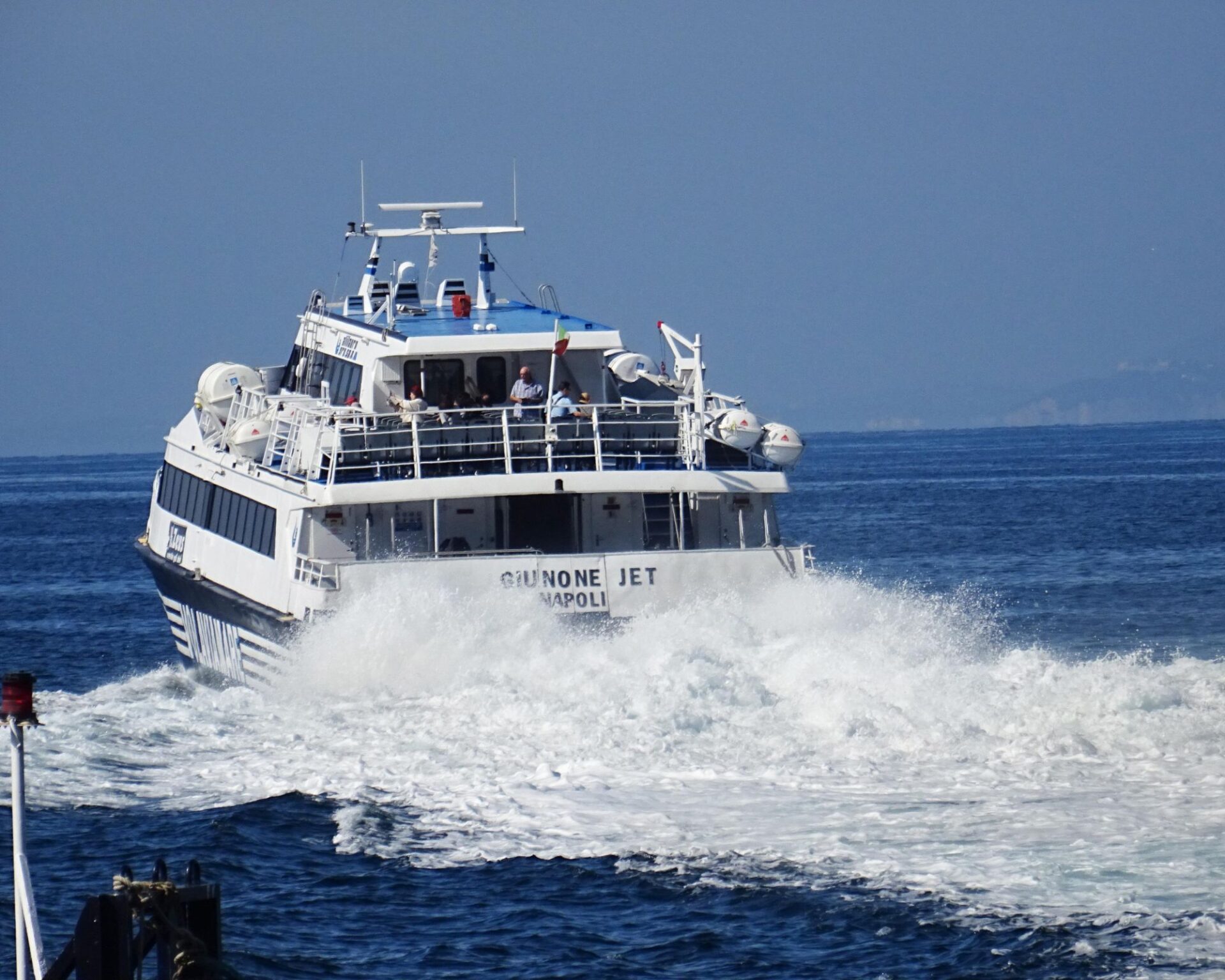 ferry to Naples