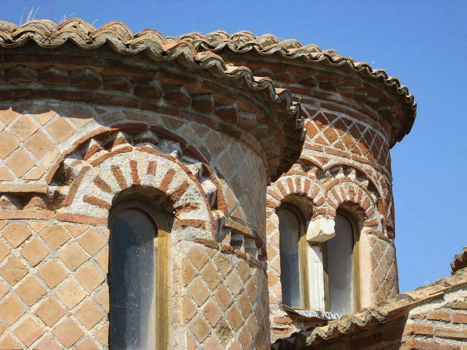 bricks of the domes of Cattolica
