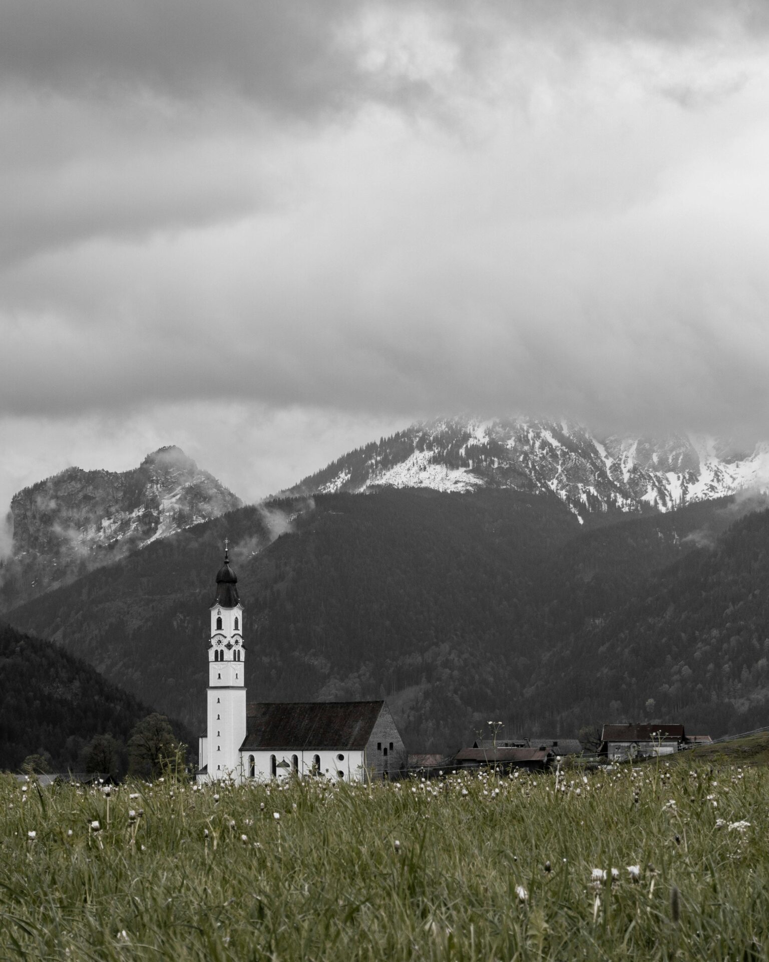 Majestic peaks of the Allgäu Alps