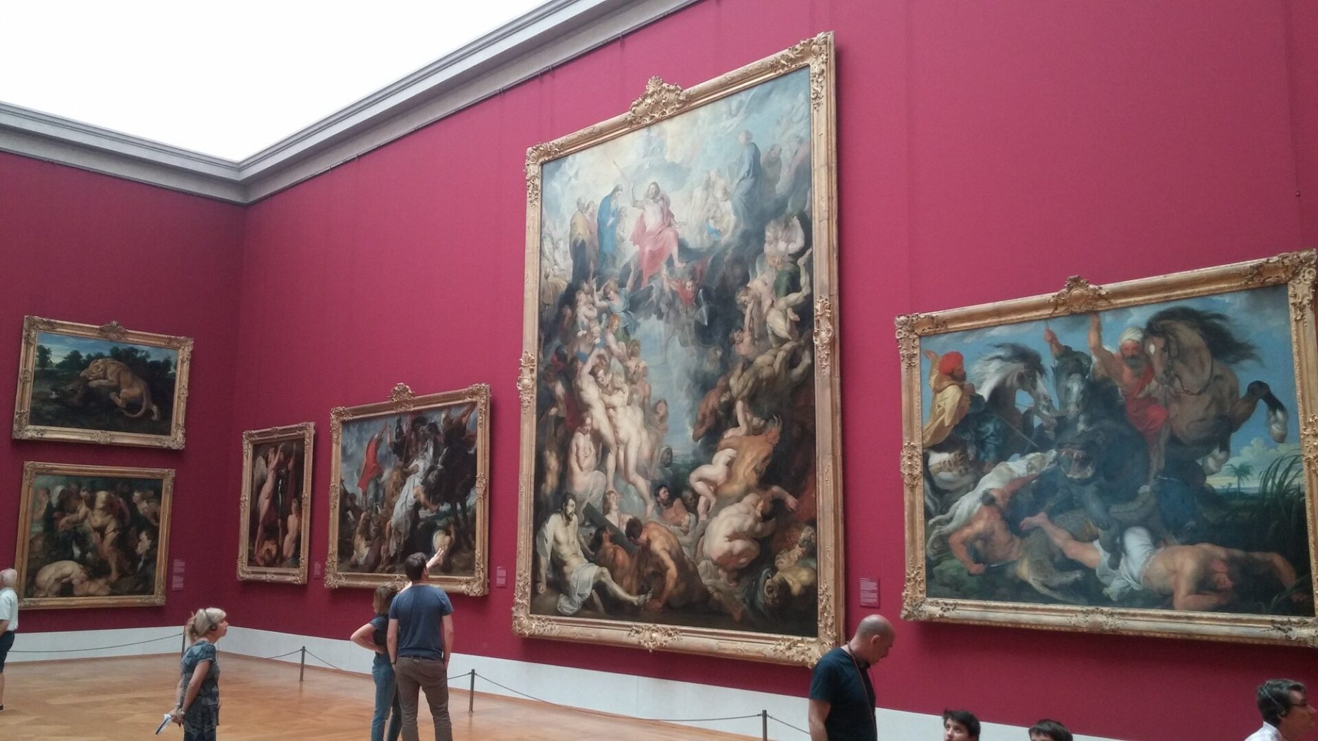 The Rubens Hall in the Alte Pinakothek