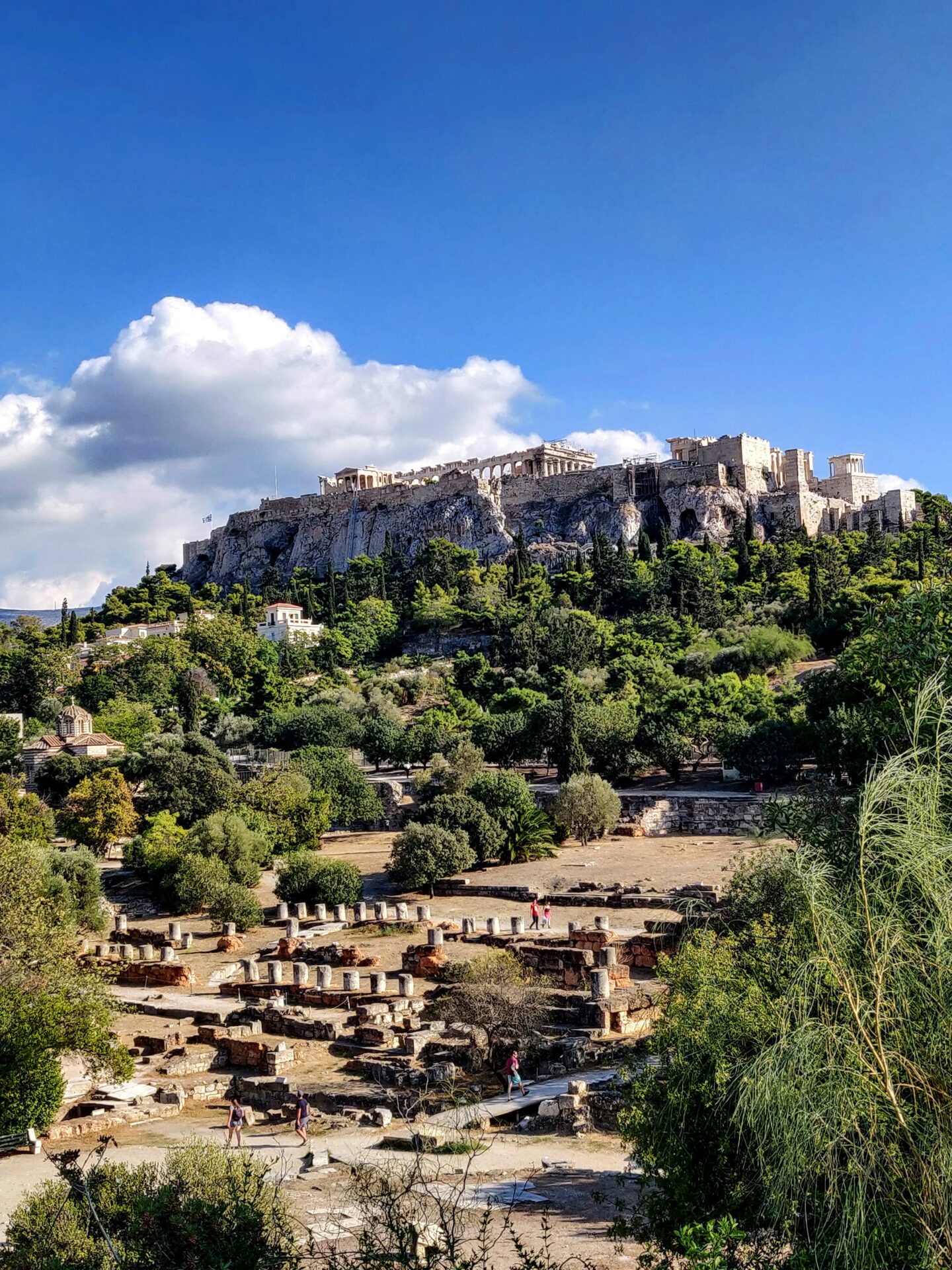 Ancient Agora - Acropolis - Athens Greek ruins
