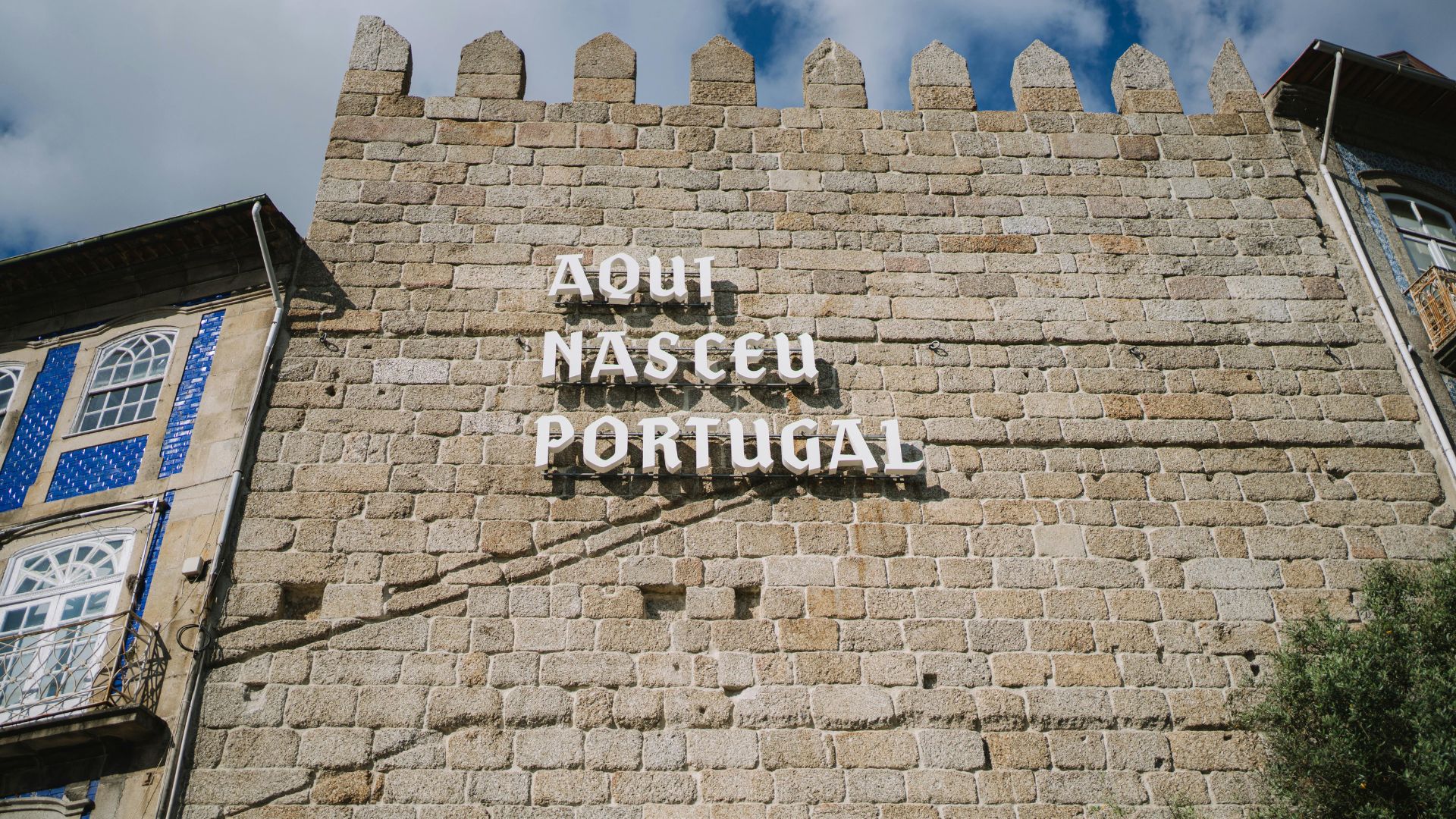 Aqui Nasceu Portugal in Guimarães, Portugal.