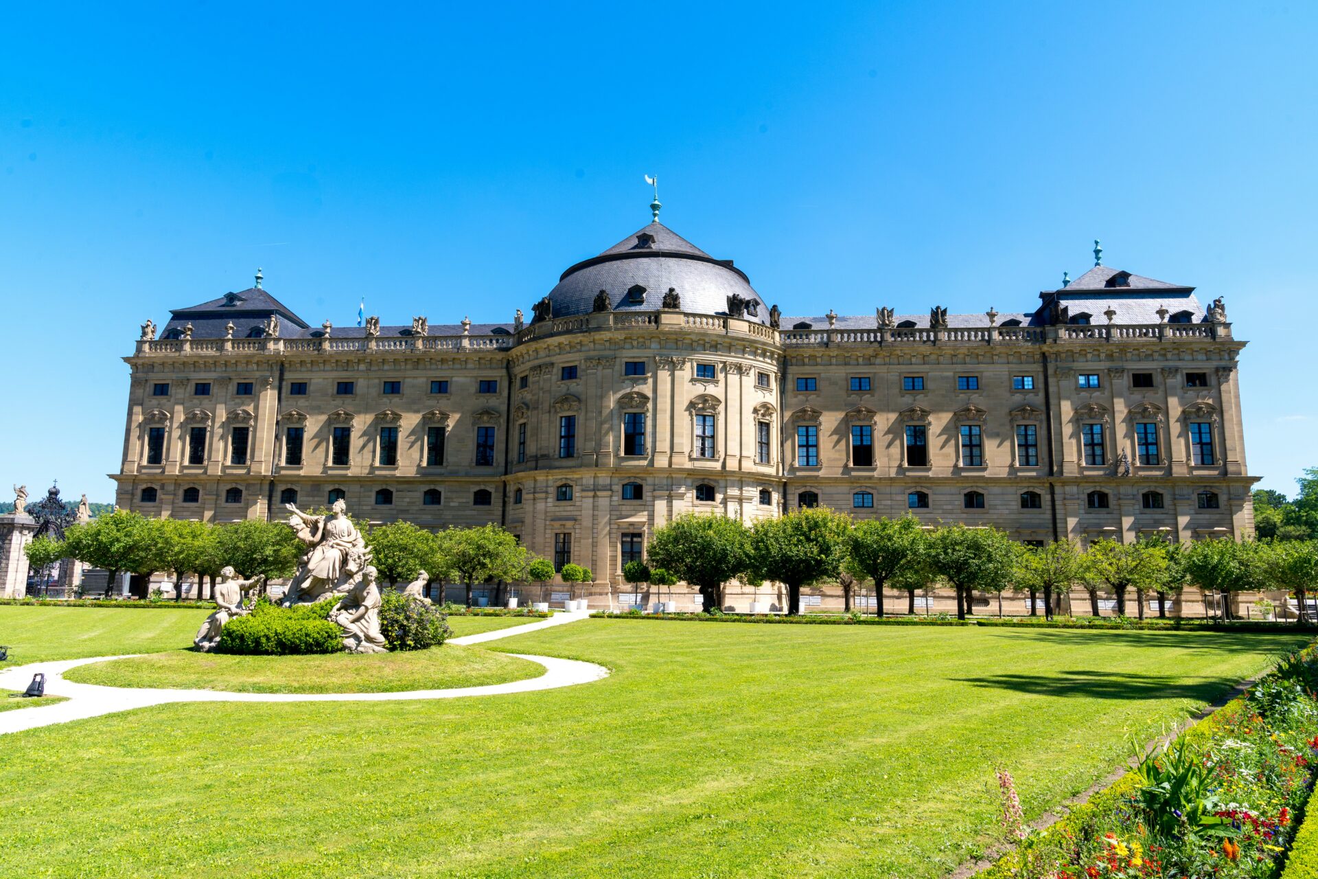 Beautiful Architecture of Würzburg Residence