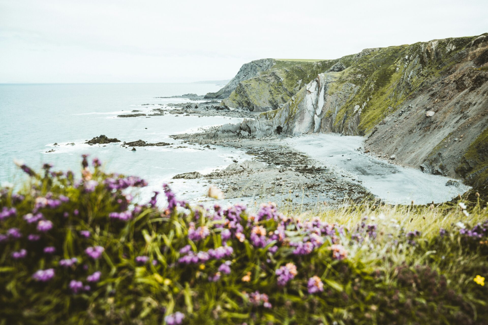 Beautiful and dramatic Cornish coast