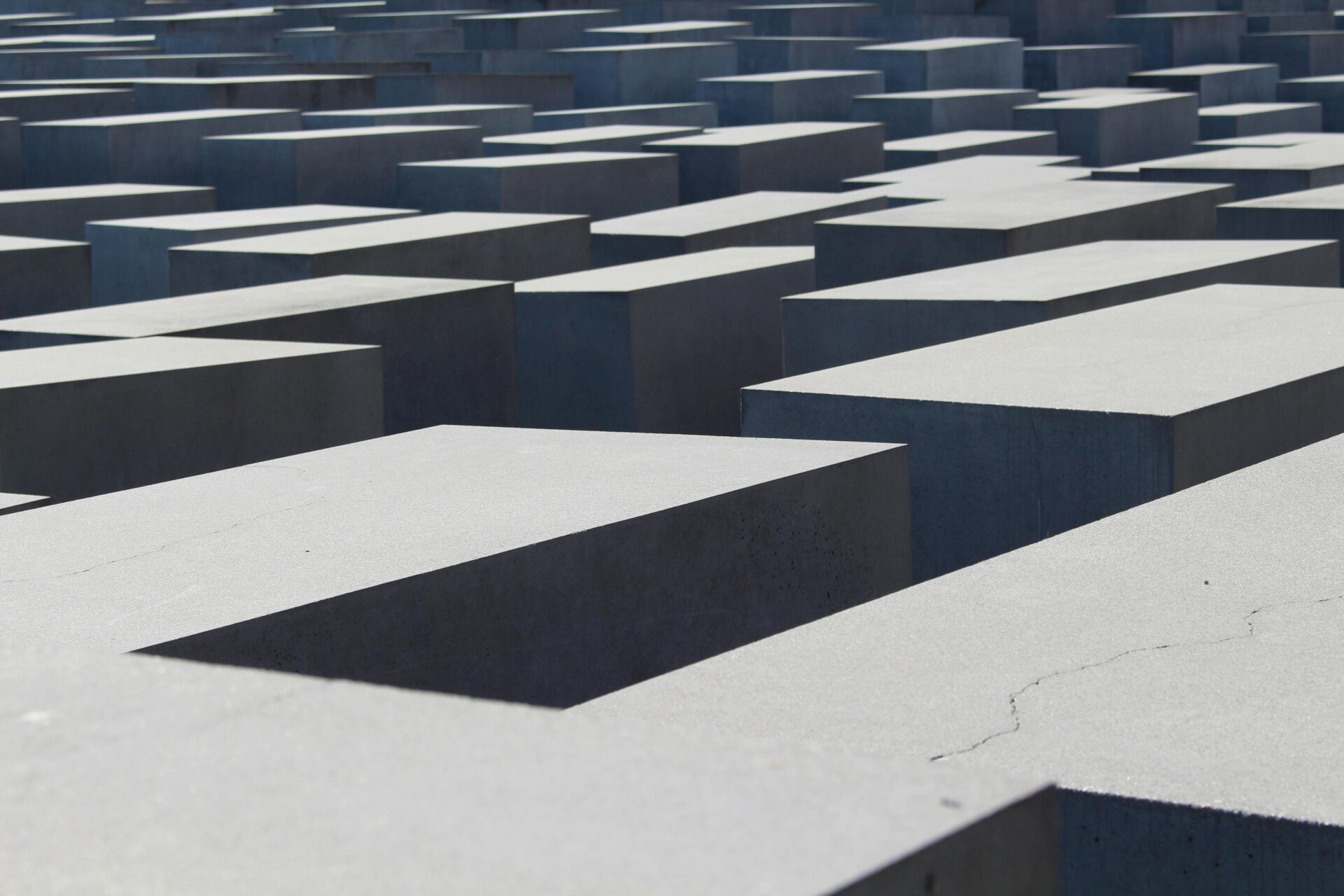 View of the Berlin Holocaust Memorial