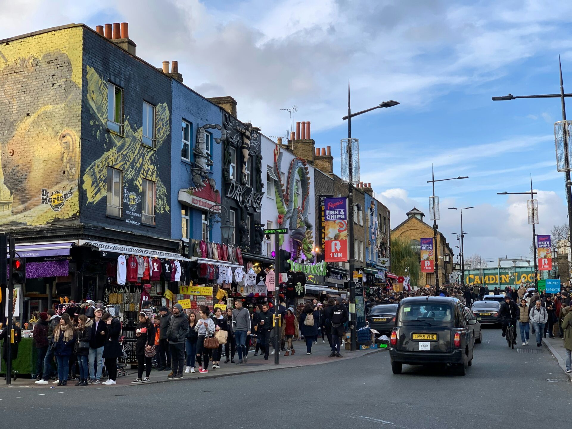 Busy day at Camden Market