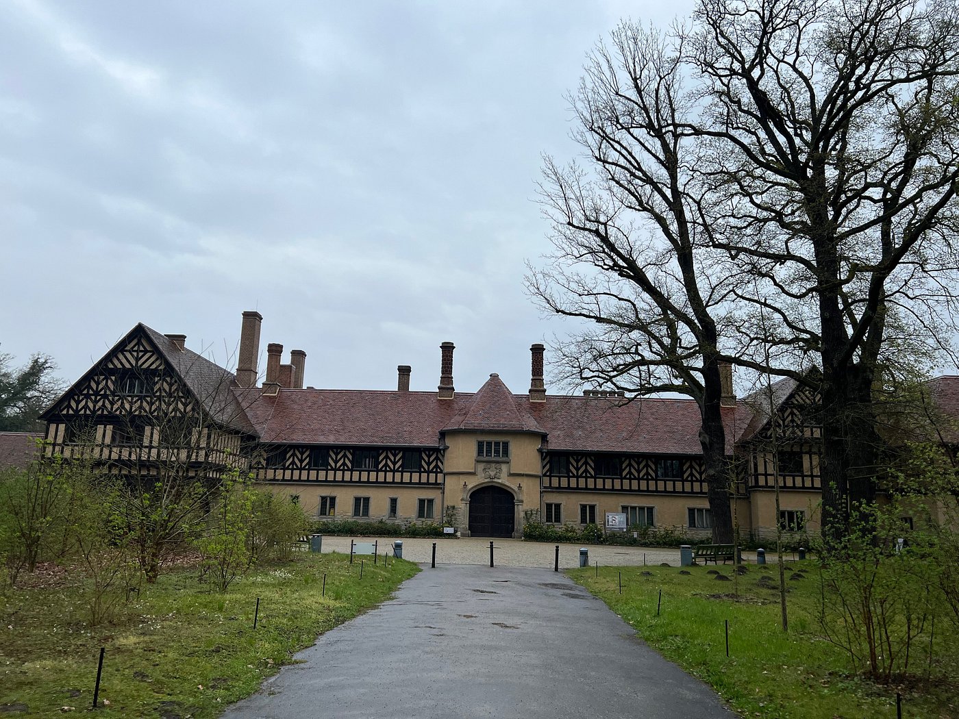 Courtyard view of Cecilienhof Palace