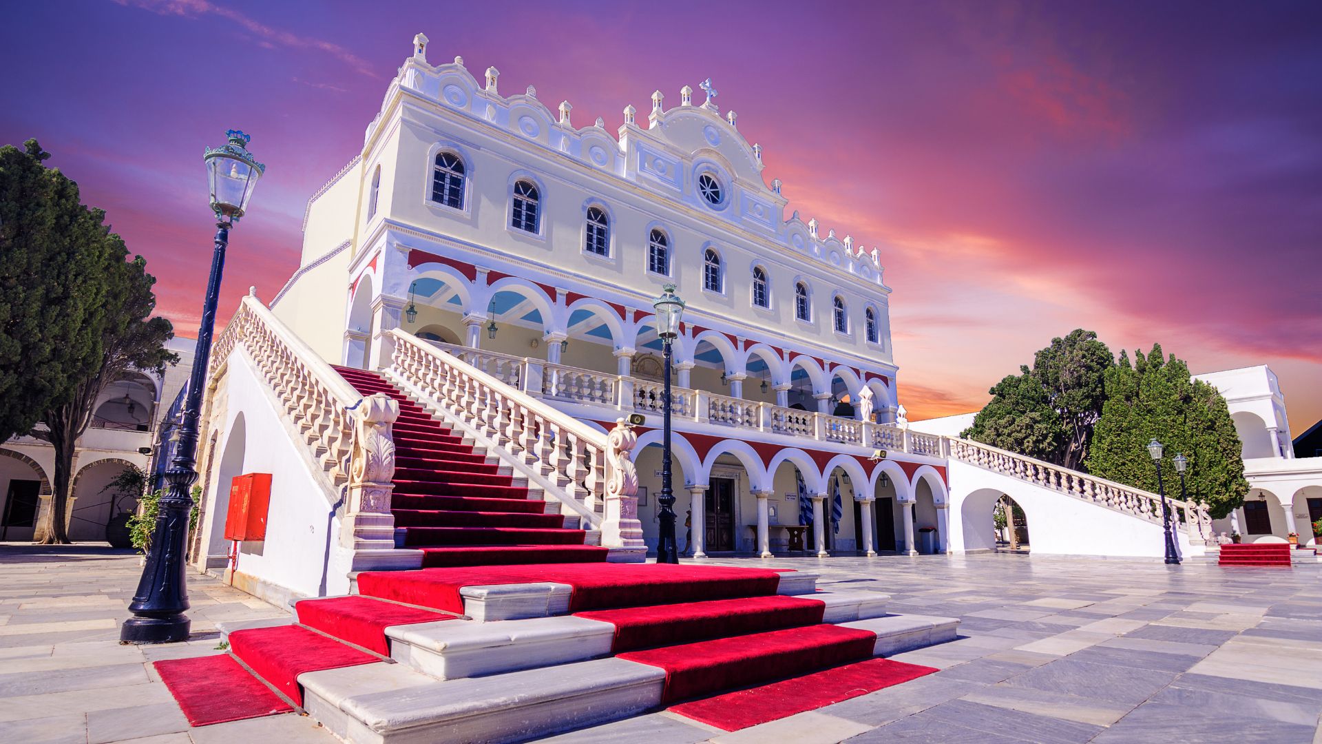 Where exactly is this in Tinos, Greece? Write a very brief alt text