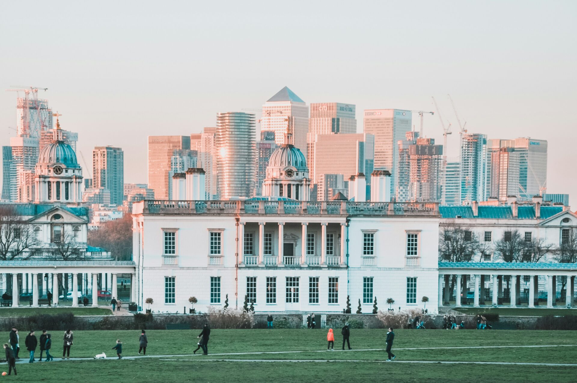 Greenwich Park skyline