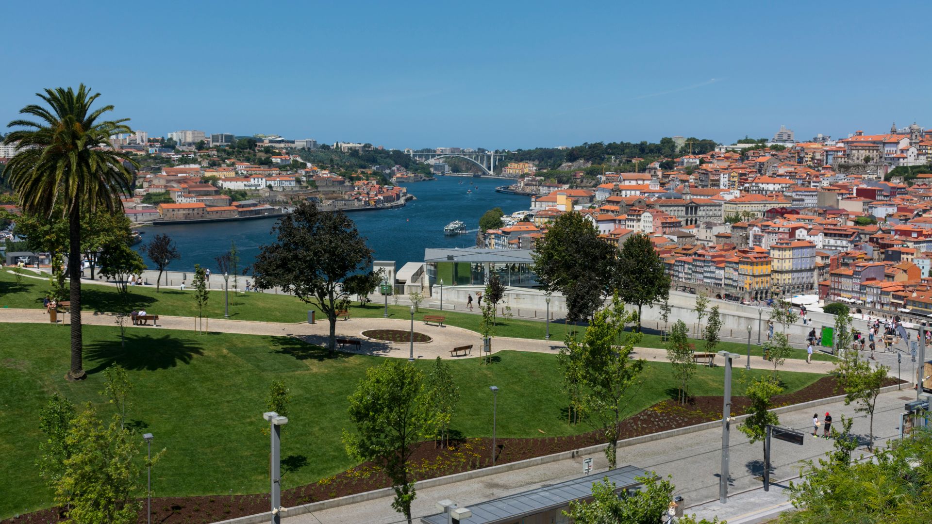 Jardim do Morro in Vila Nova de Gaia, Northern Portugal