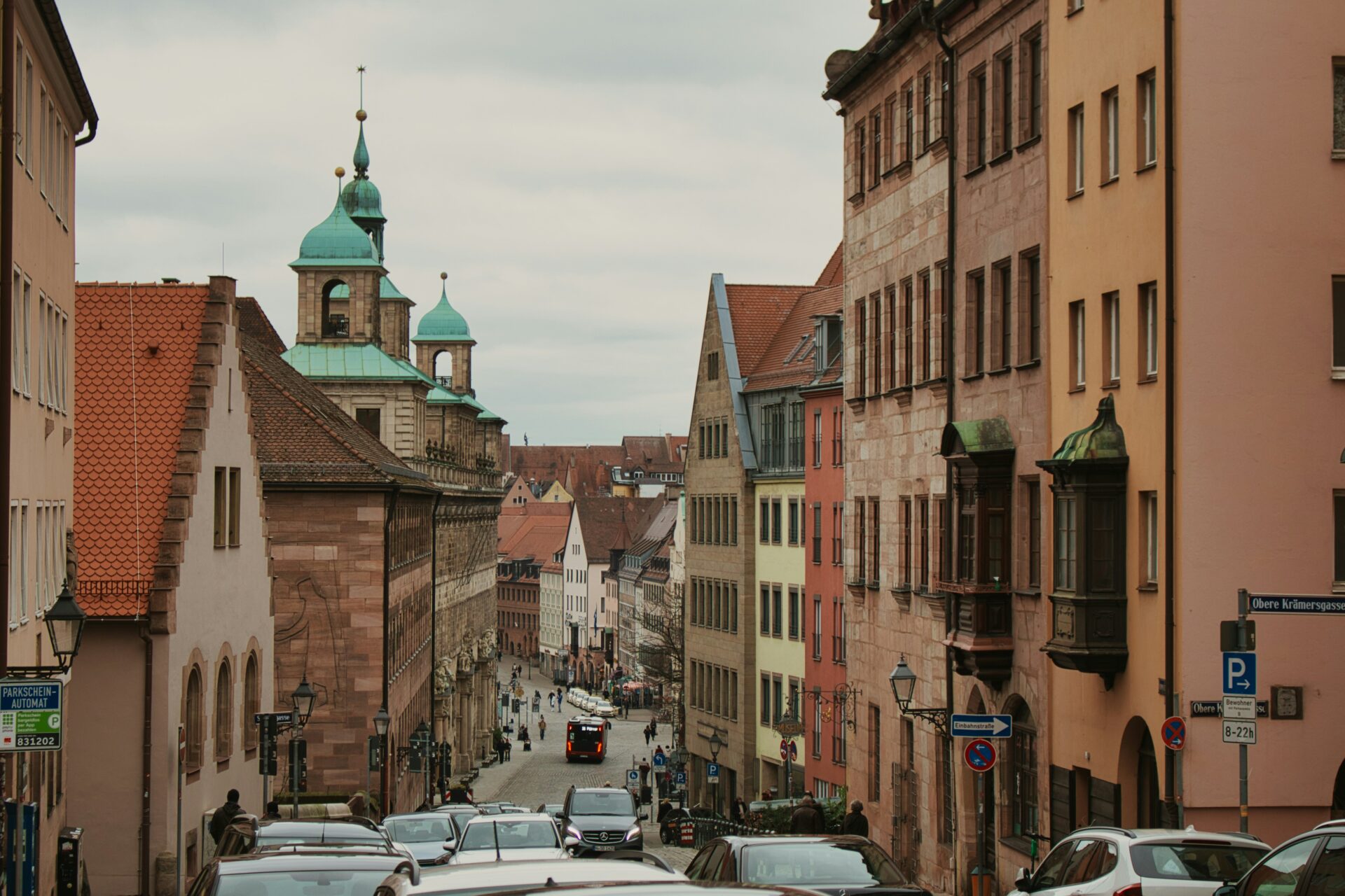 Stone towers of Kaiserburg 