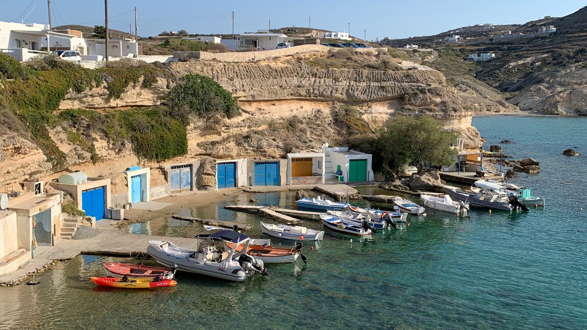 Mandrakia fishing village, Milos, Greece