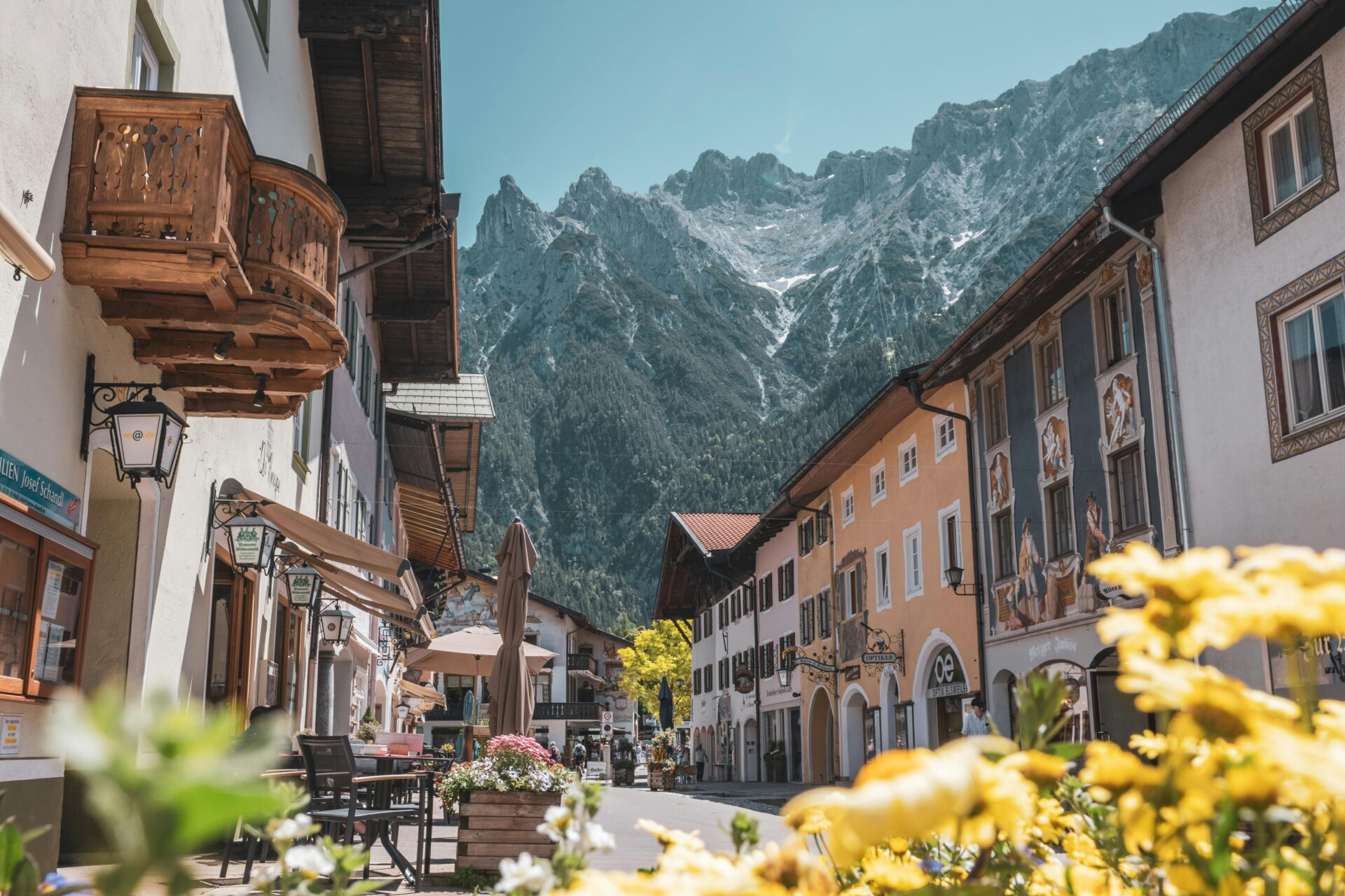Mittenwald street scene 