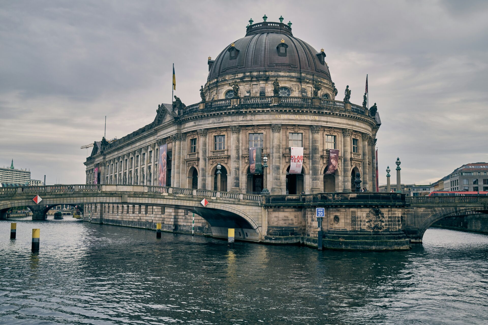 A panoramic view of Museum Island in the heart of Berlin