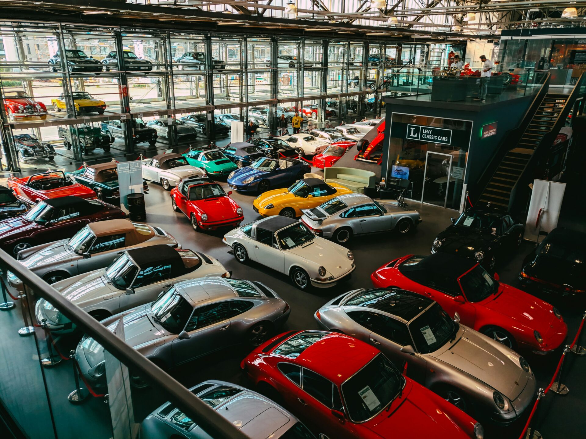 Old Porsche Collection in Porsche Museum