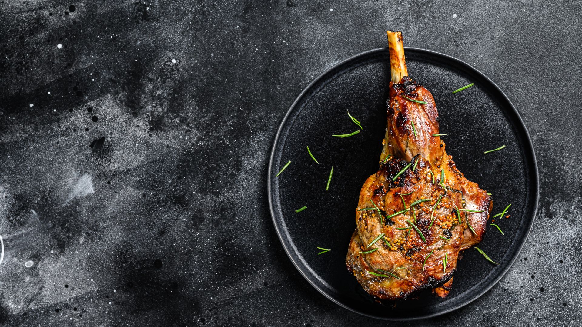 Oven baked Lamb