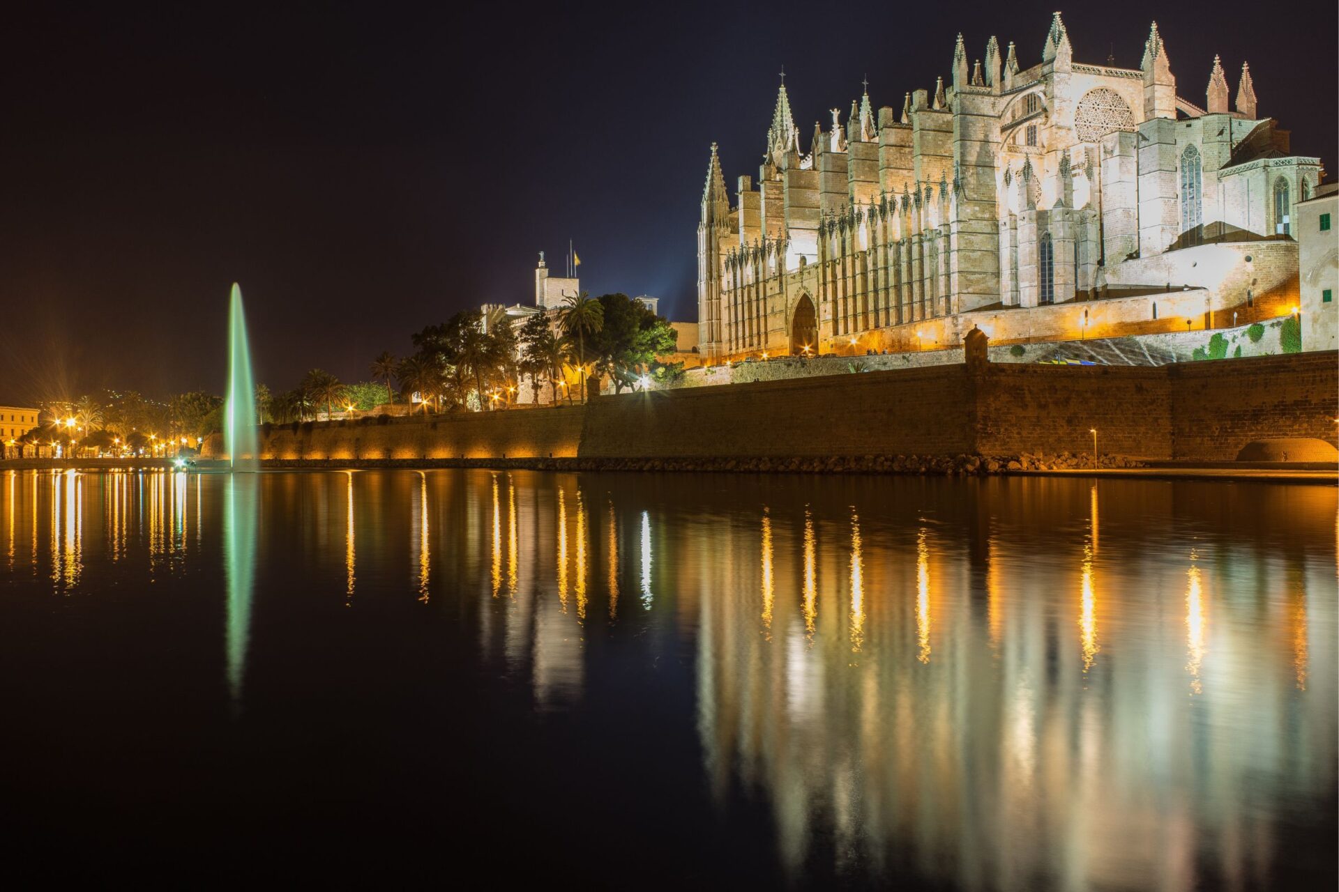 Palma at night