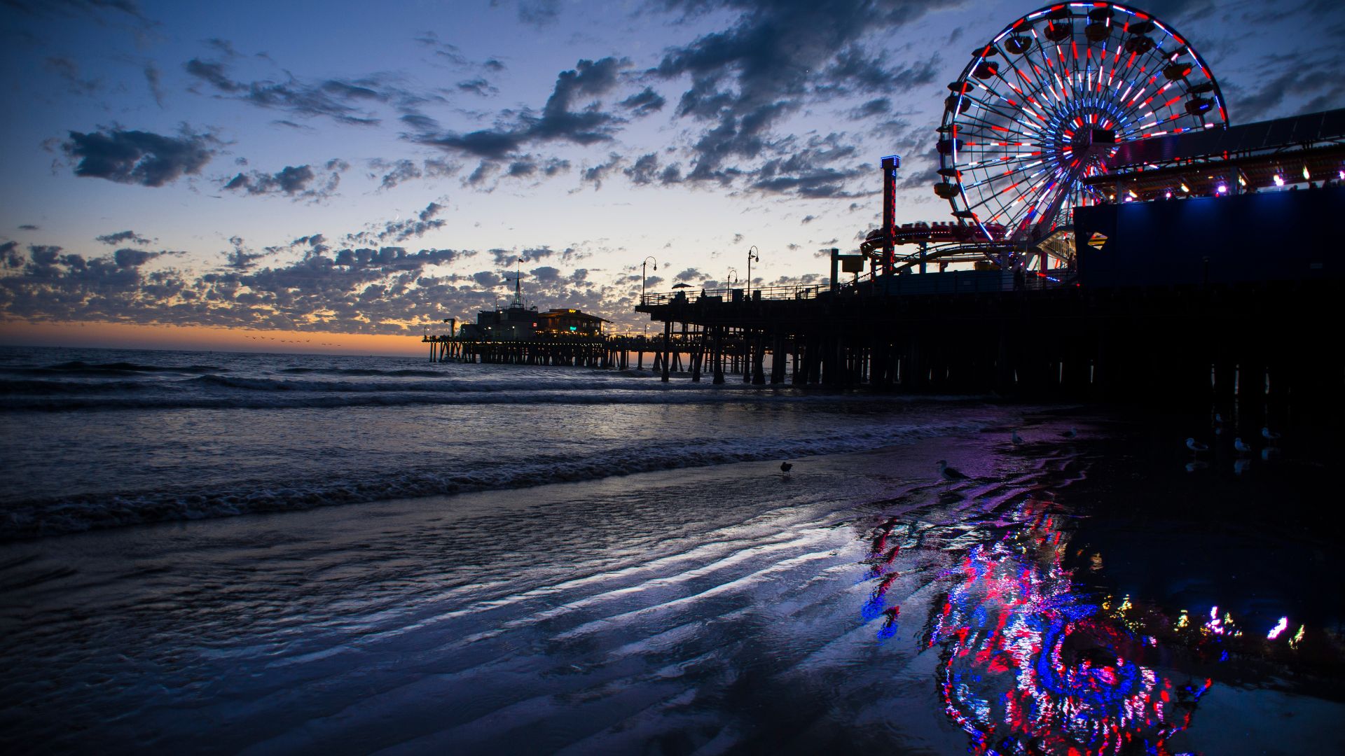 Pacific Park on Santa Monica Pier in Santa Monica, California